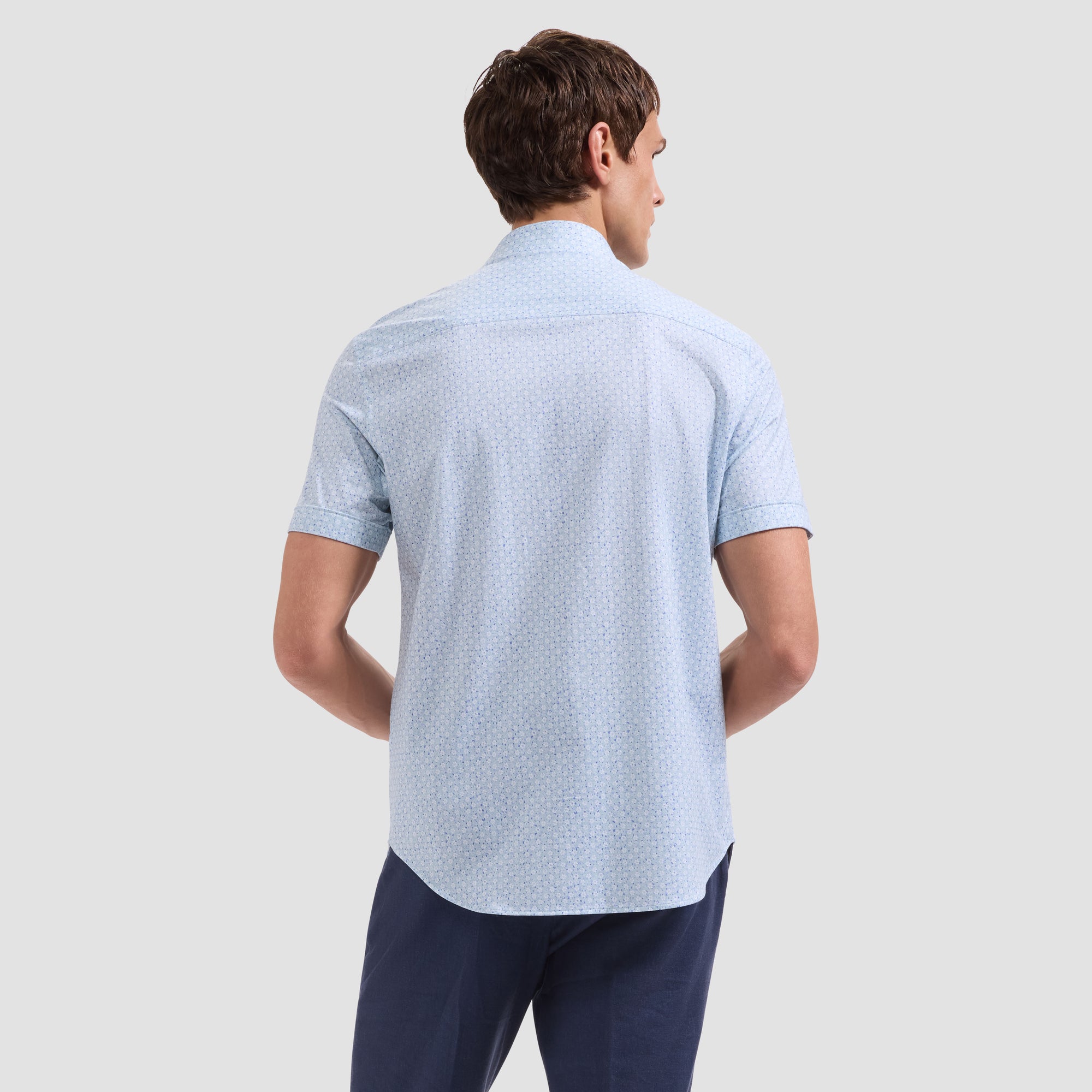 Miles OoohCotton Floral Short-Sleeve Shirt