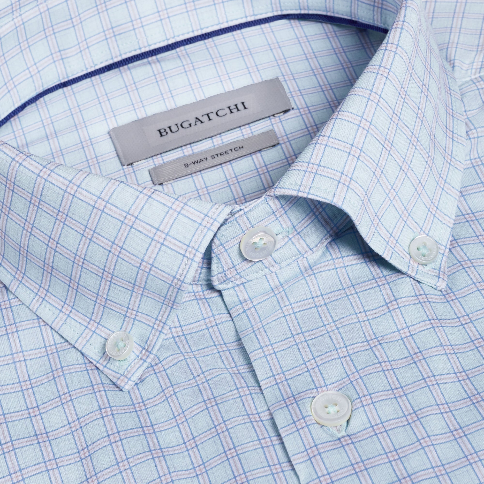 James OoohCotton Graph Check Shirt