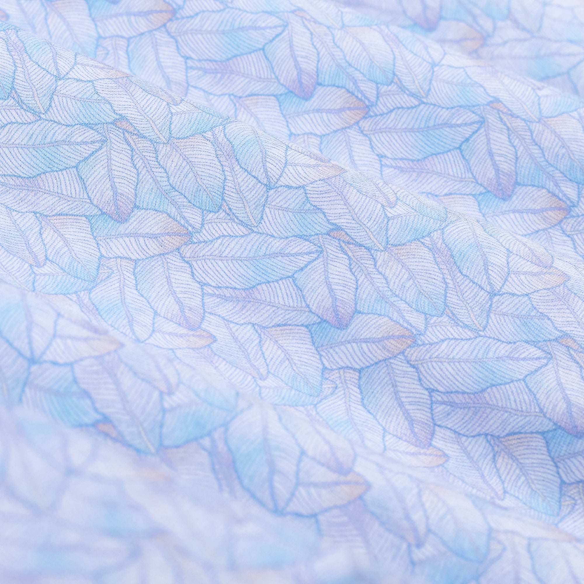 Miles OoohCotton Leaf Print Short-Sleeve Shirt