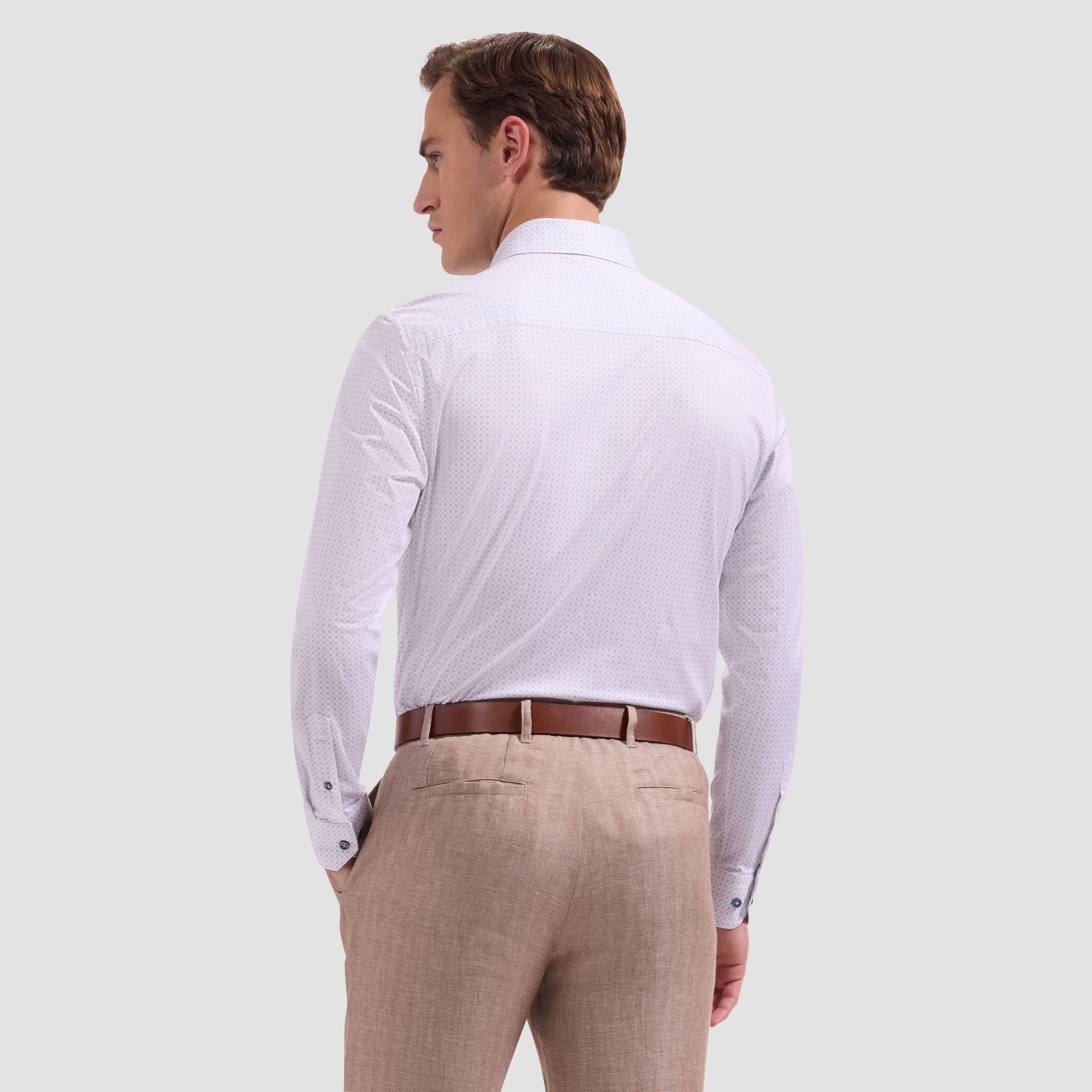 James OoohCotton Geometric Shirt