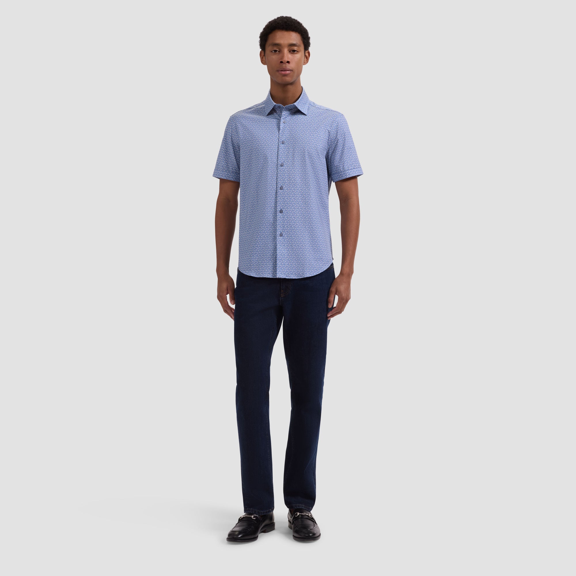 Miles OoohCotton Flamingo Short-Sleeve Shirt