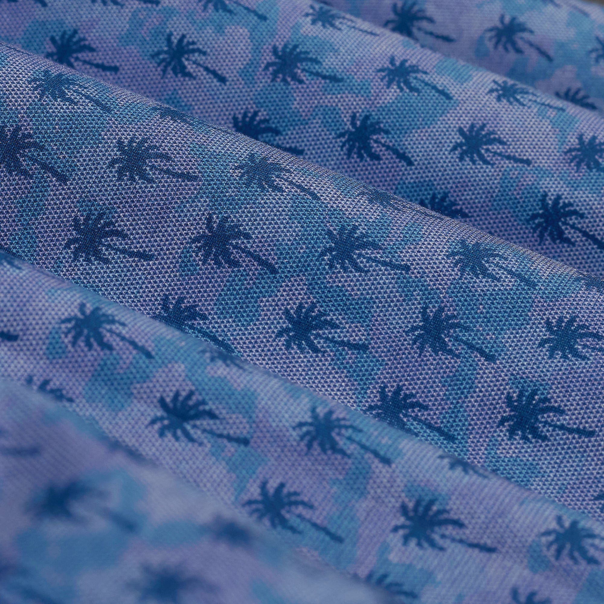 Miles OoohCotton Palm Print Short-Sleeve Shirt