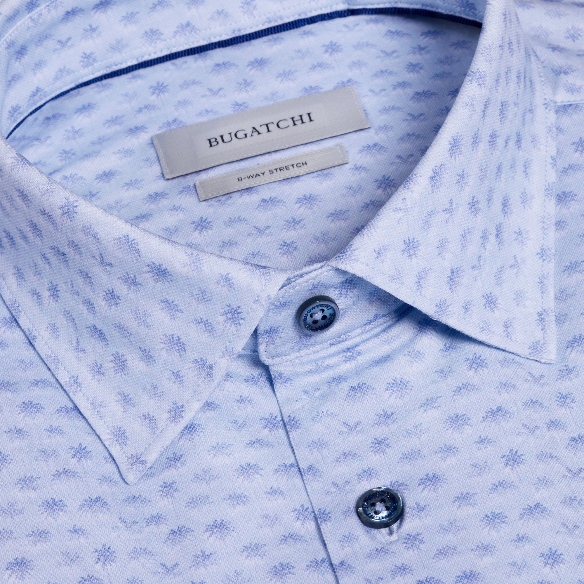 Miles OoohCotton Palm Tree Short-Sleeve Shirt