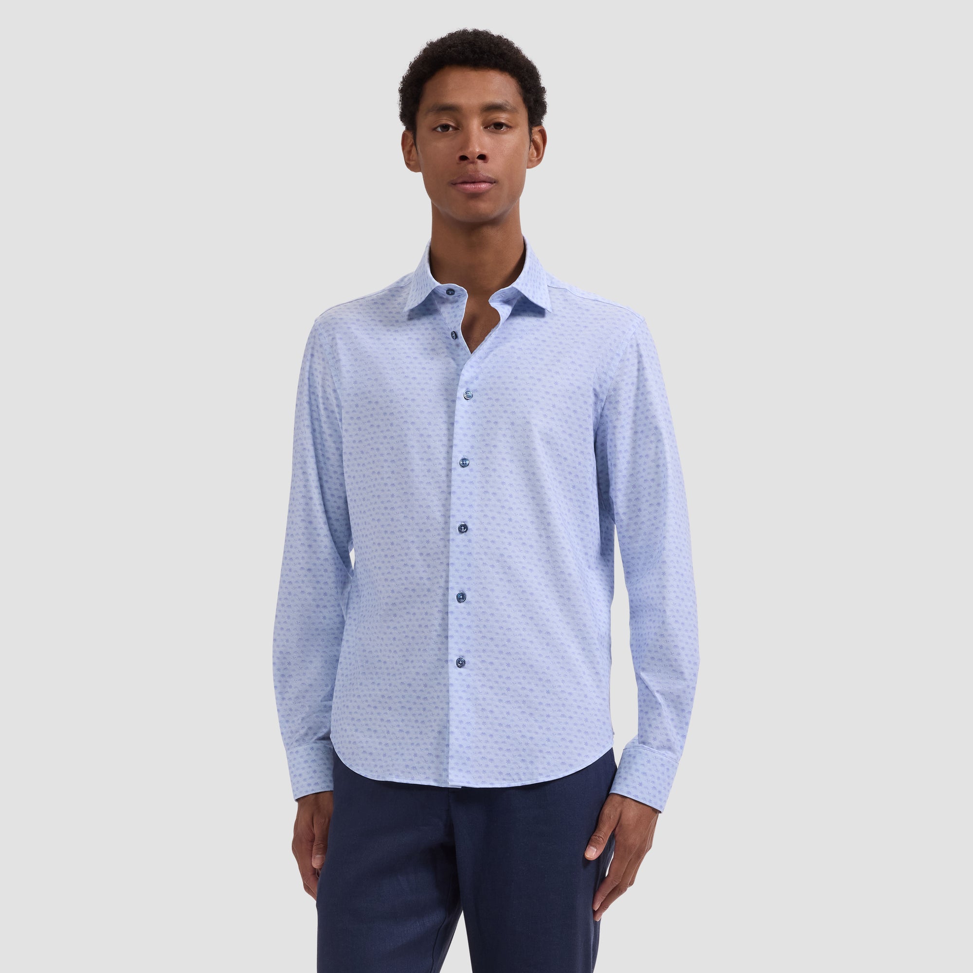 James OoohCotton Palm Tree Shirt
