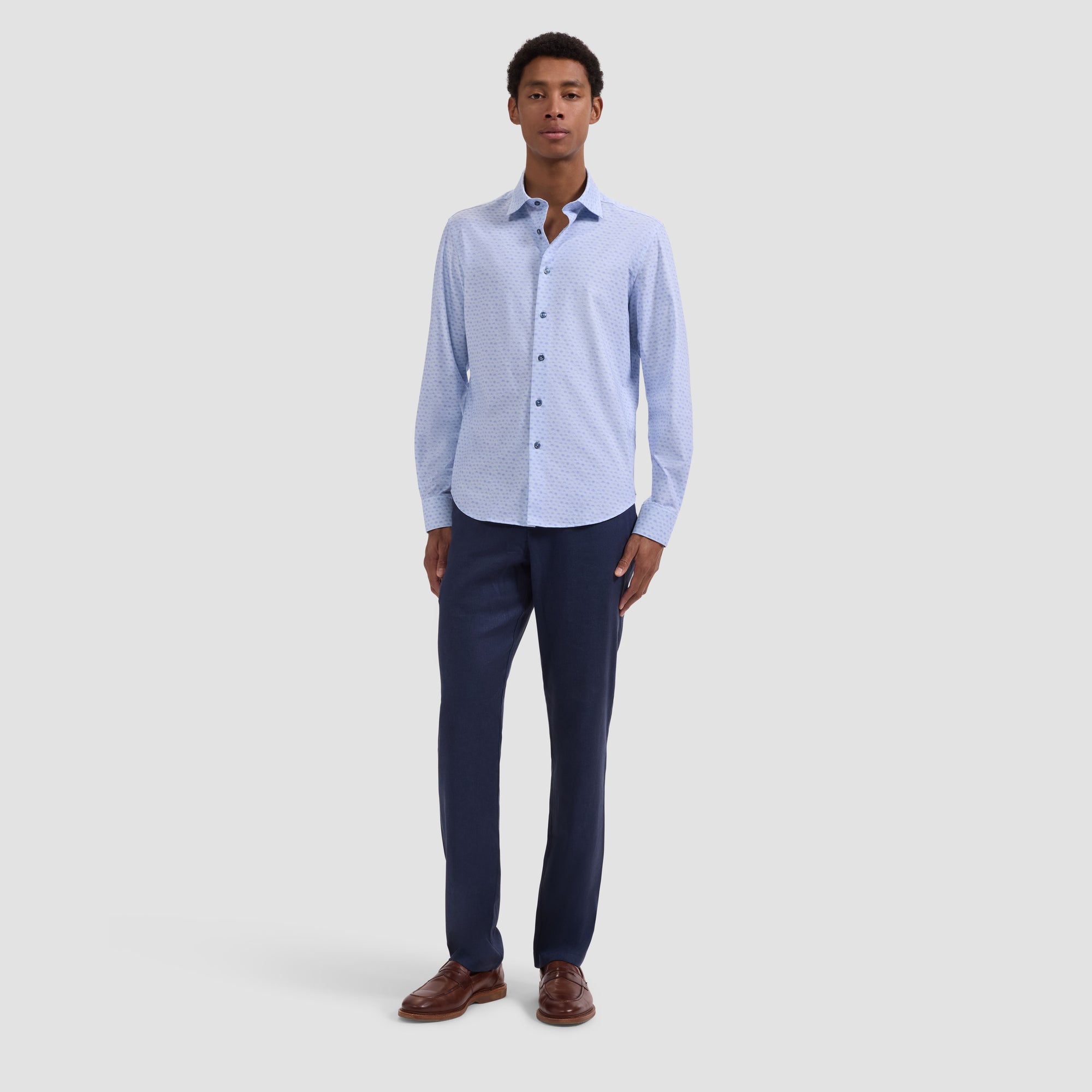James OoohCotton Palm Tree Shirt