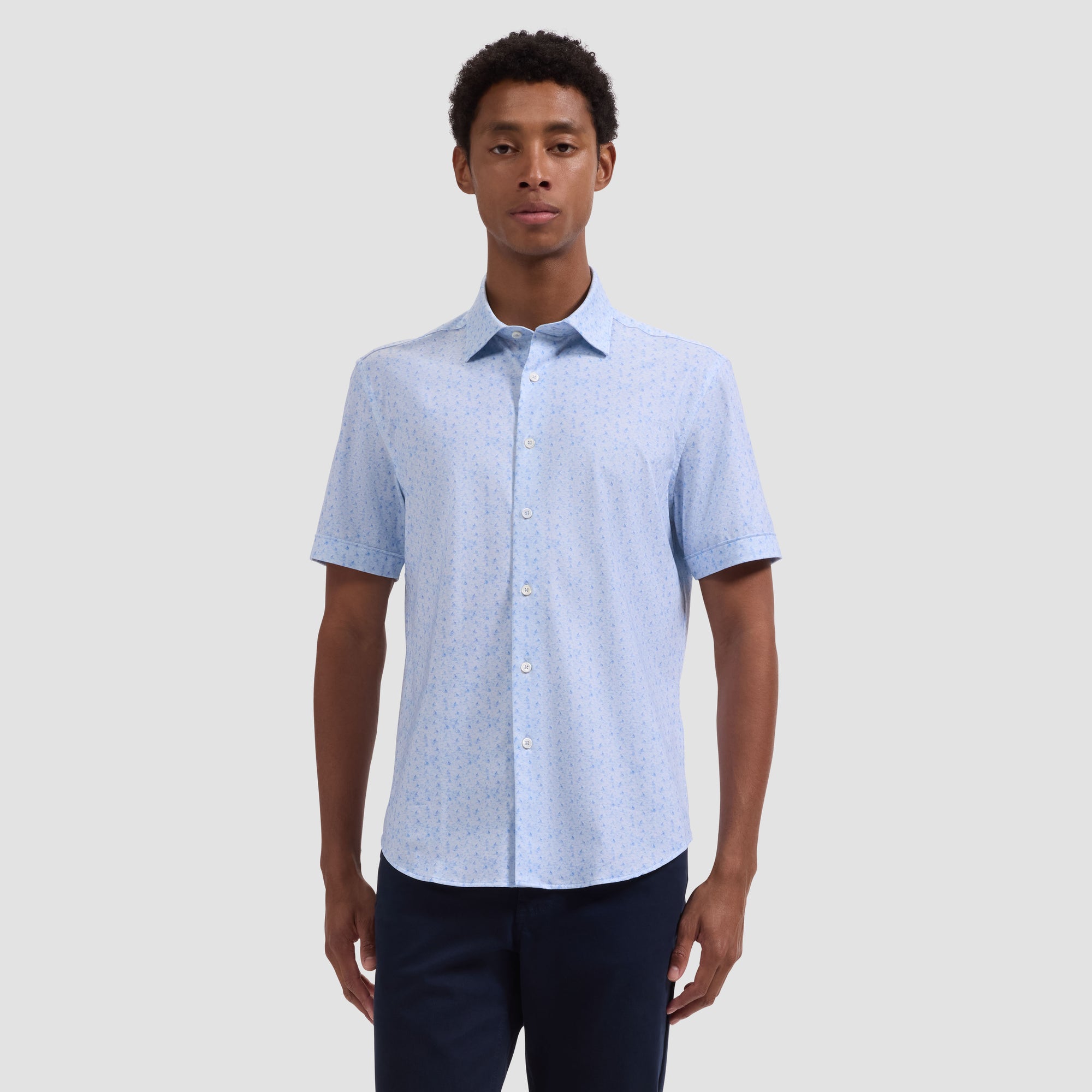 Miles OoohCotton Sailboat Short-Sleeve Shirt