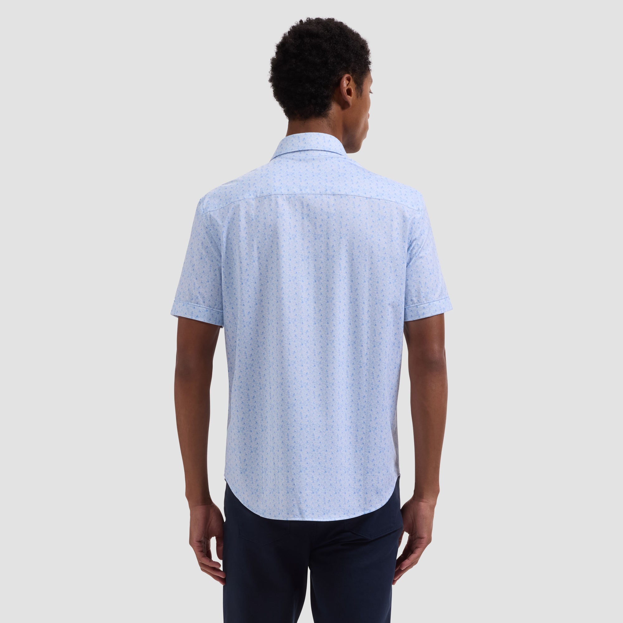 Miles OoohCotton Sailboat Short-Sleeve Shirt