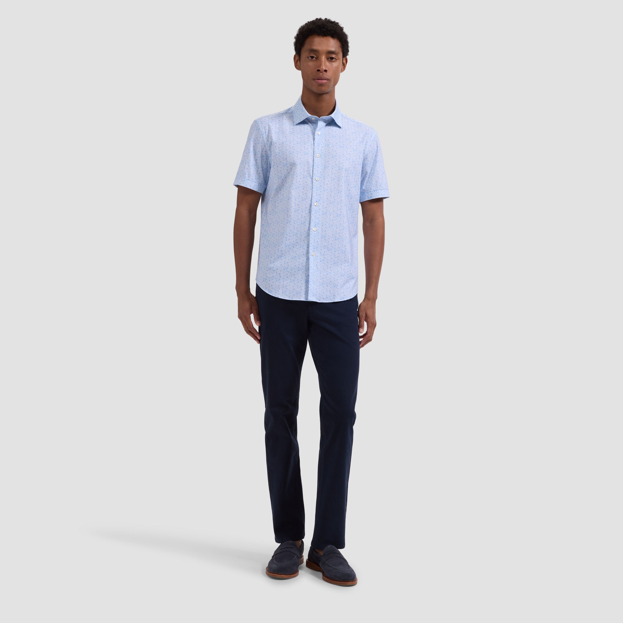 Miles OoohCotton Sailboat Short-Sleeve Shirt