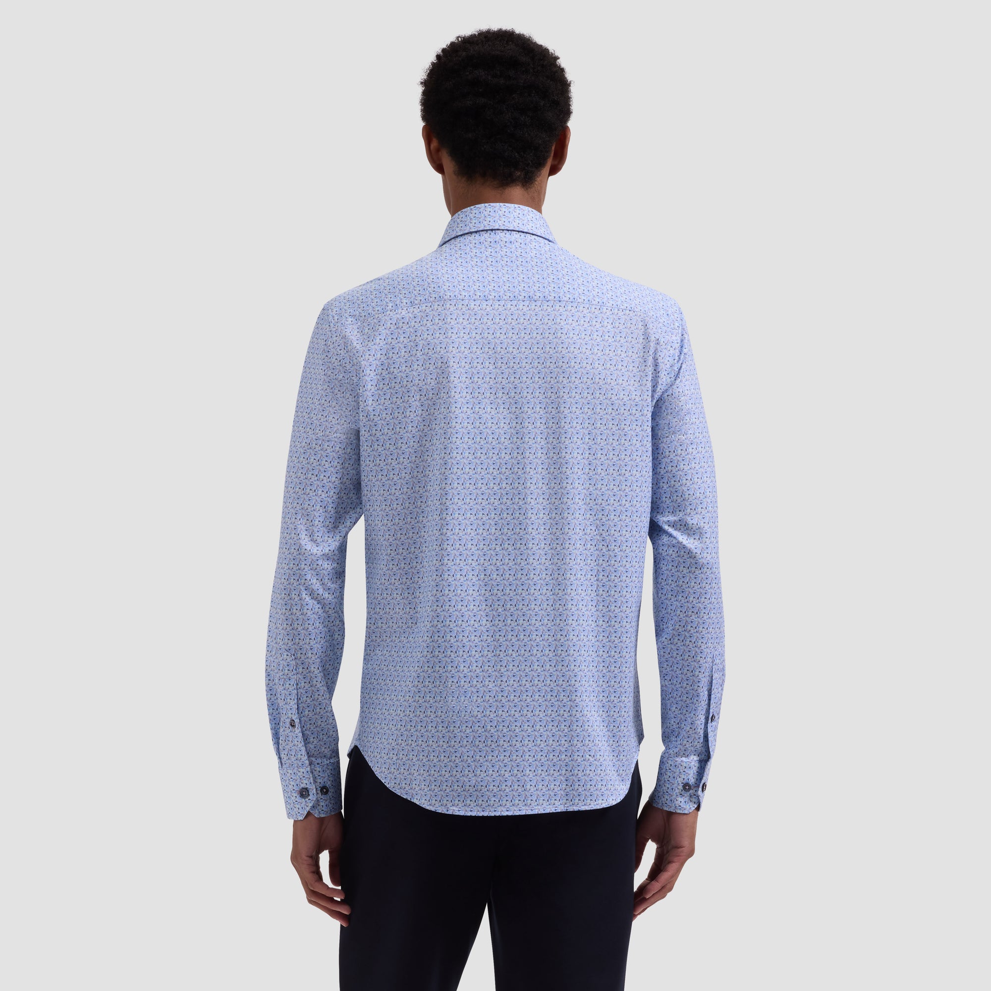 James OoohCotton Geometric Shirt
