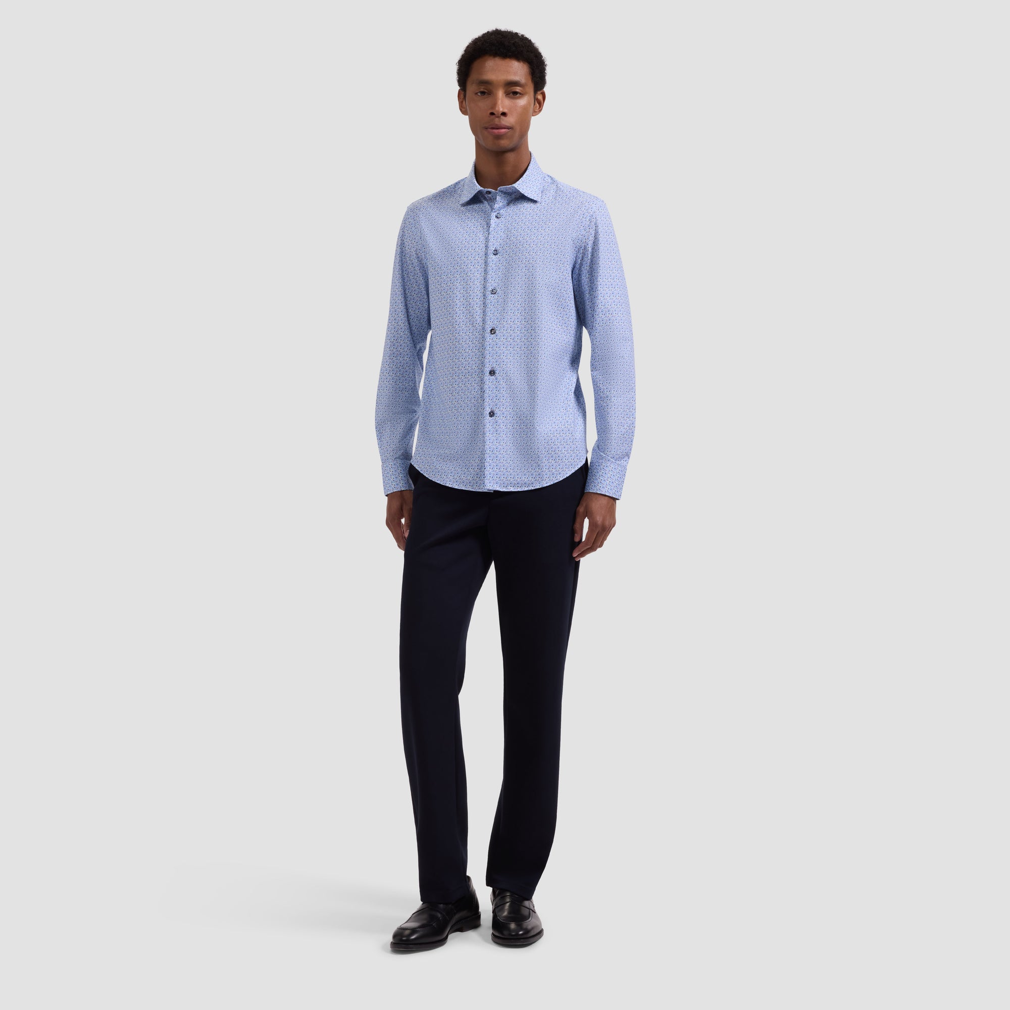 James OoohCotton Geometric Shirt