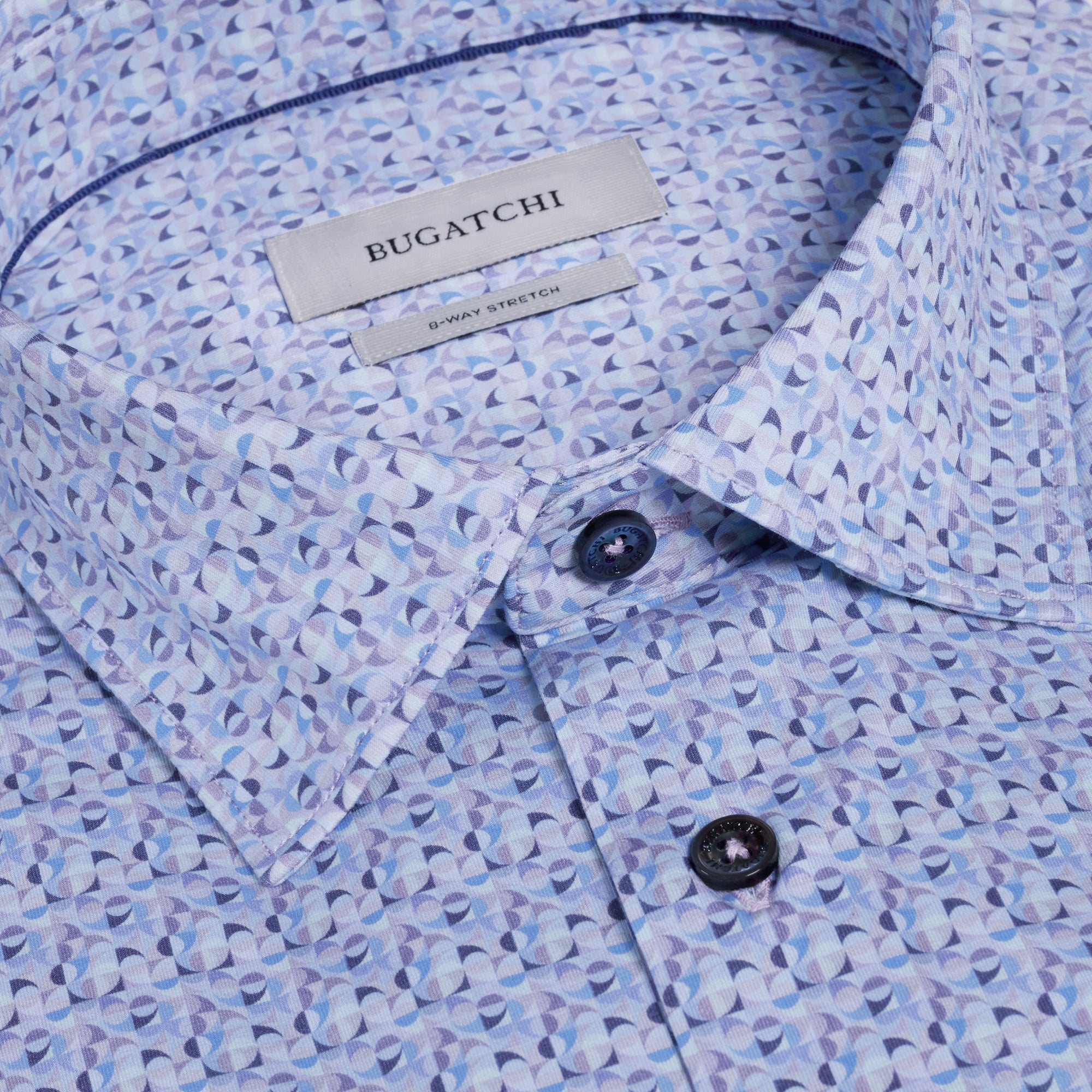 James OoohCotton Geometric Shirt
