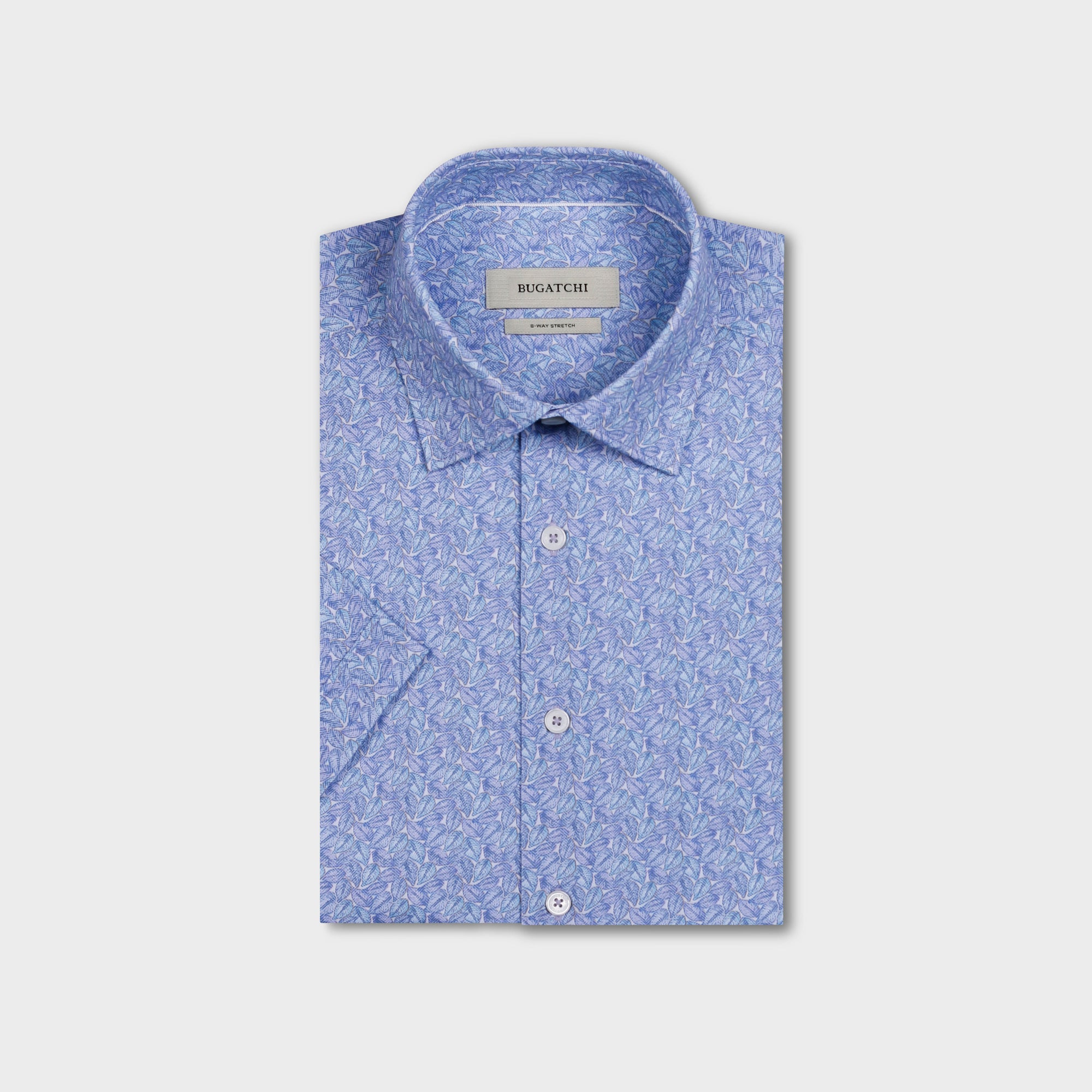 Milo OoohCotton Leaf Print Short-Sleeve Shirt