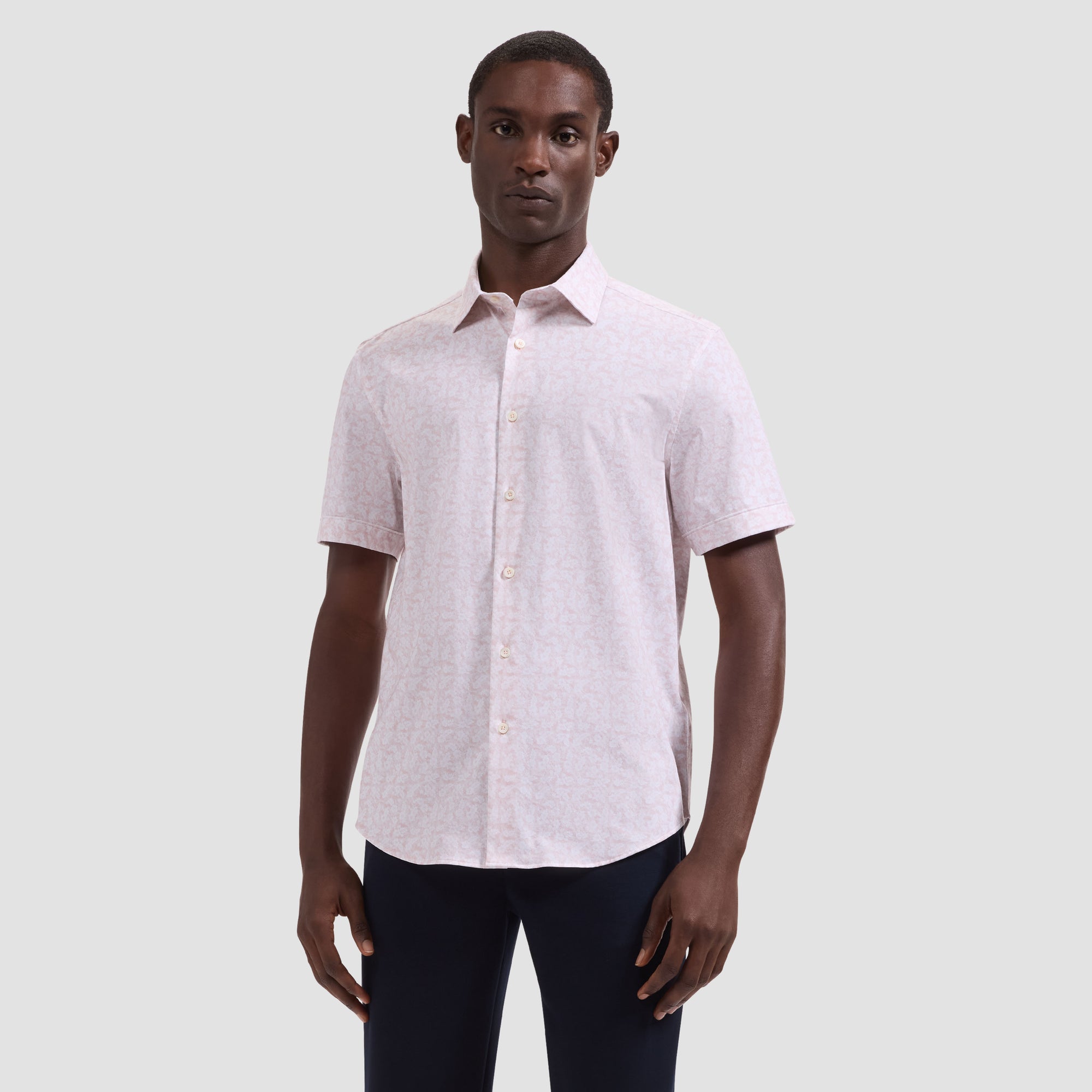 Miles OoohCotton Floral Short-Sleeve Shirt
