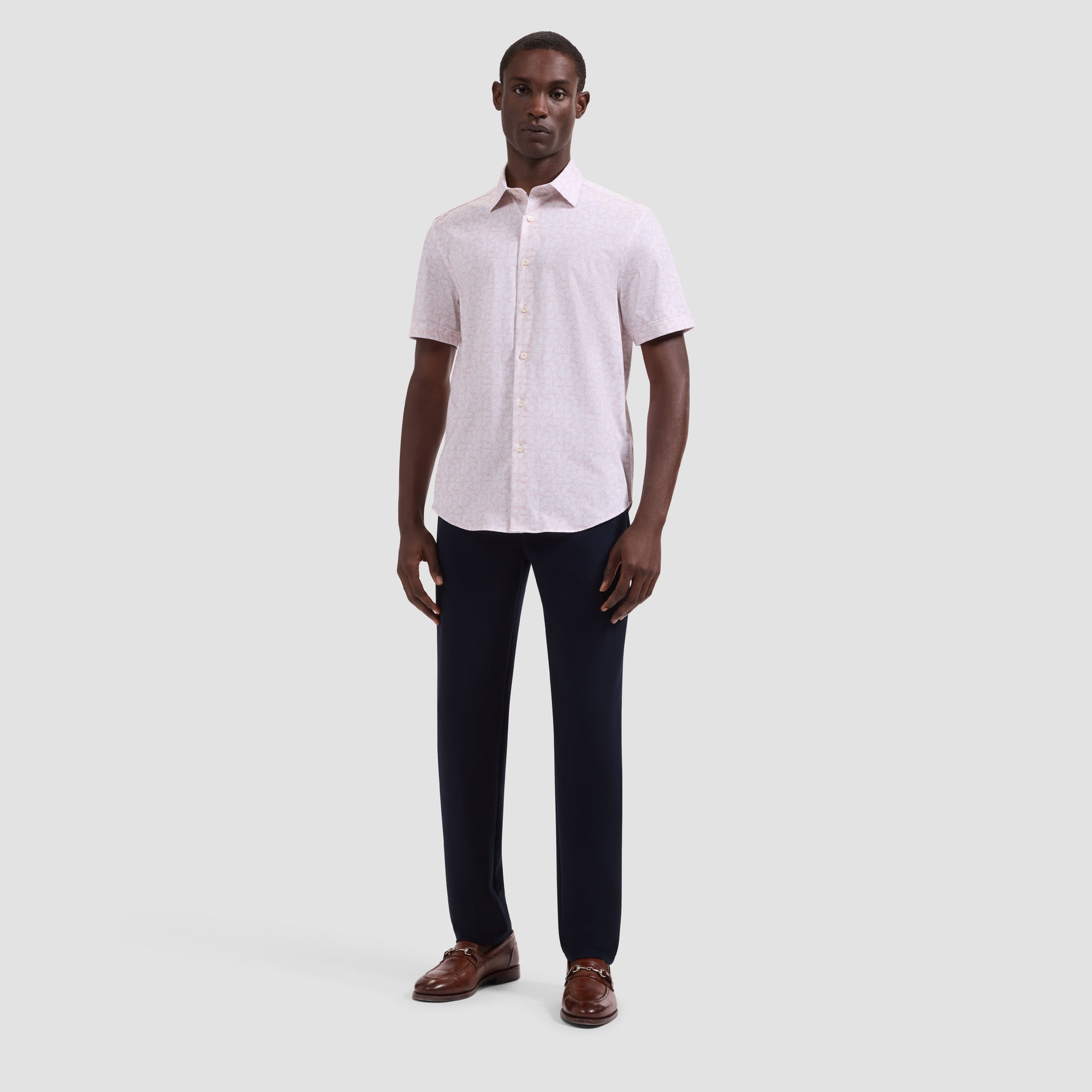 Miles OoohCotton Floral Short-Sleeve Shirt
