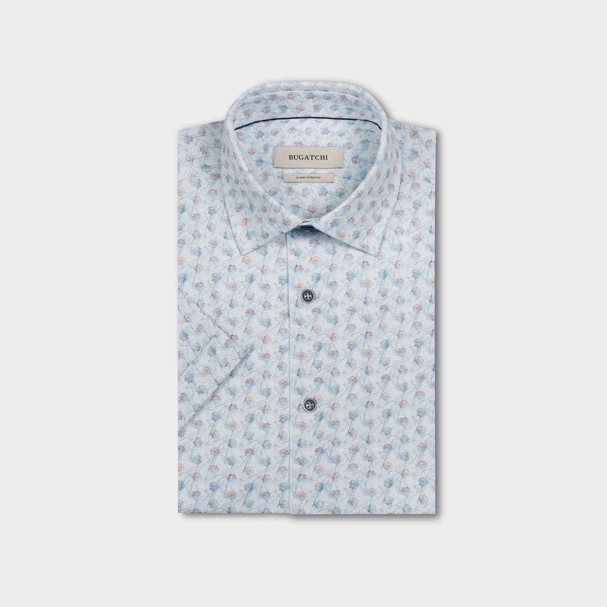 Miles OoohCotton Floral Short-Sleeve Shirt
