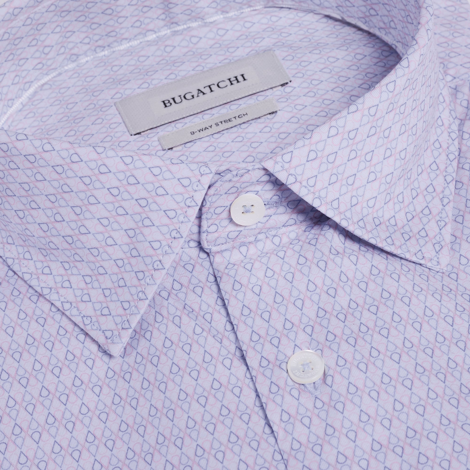 James OoohCotton Geometric Shirt