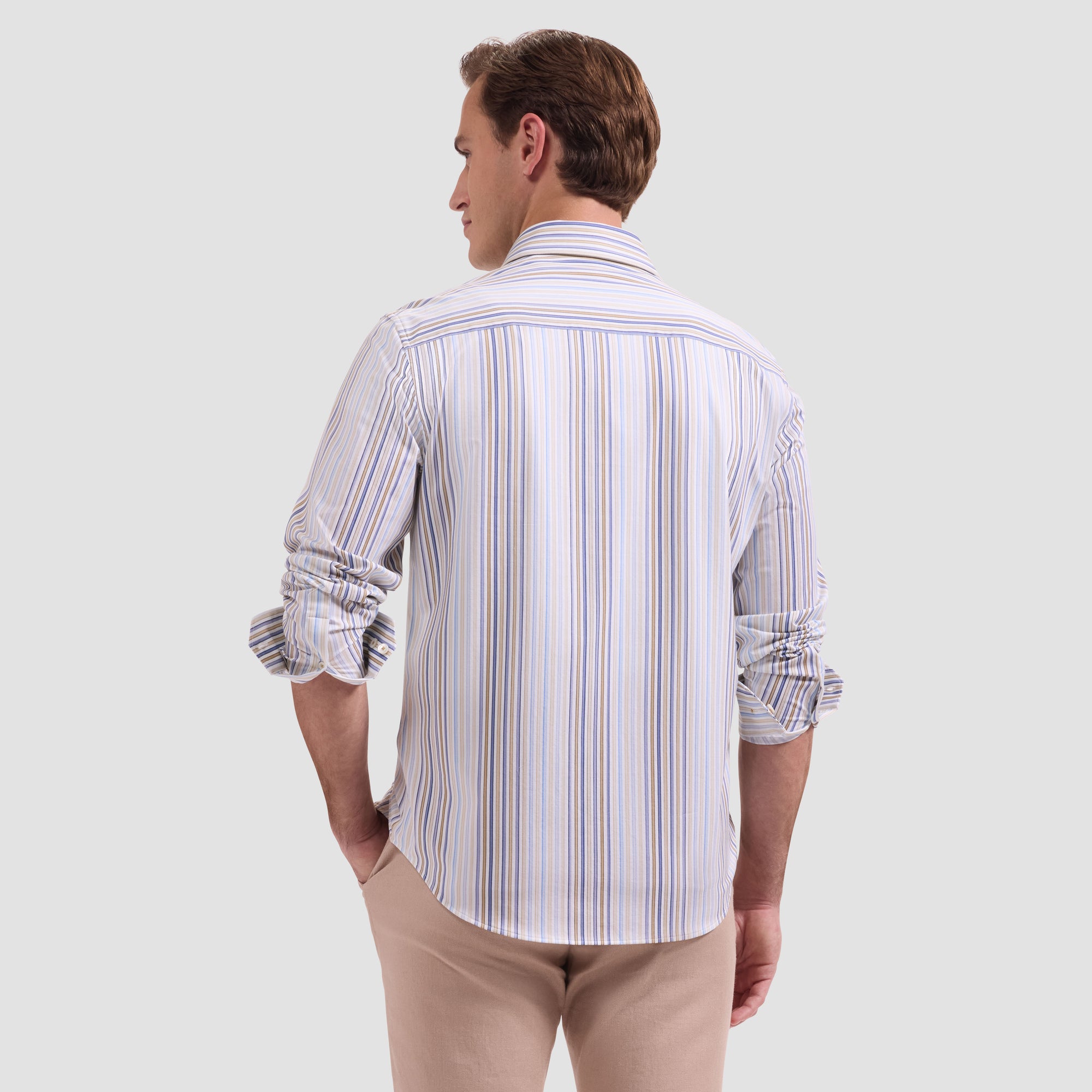 James OoohCotton Striped Shirt