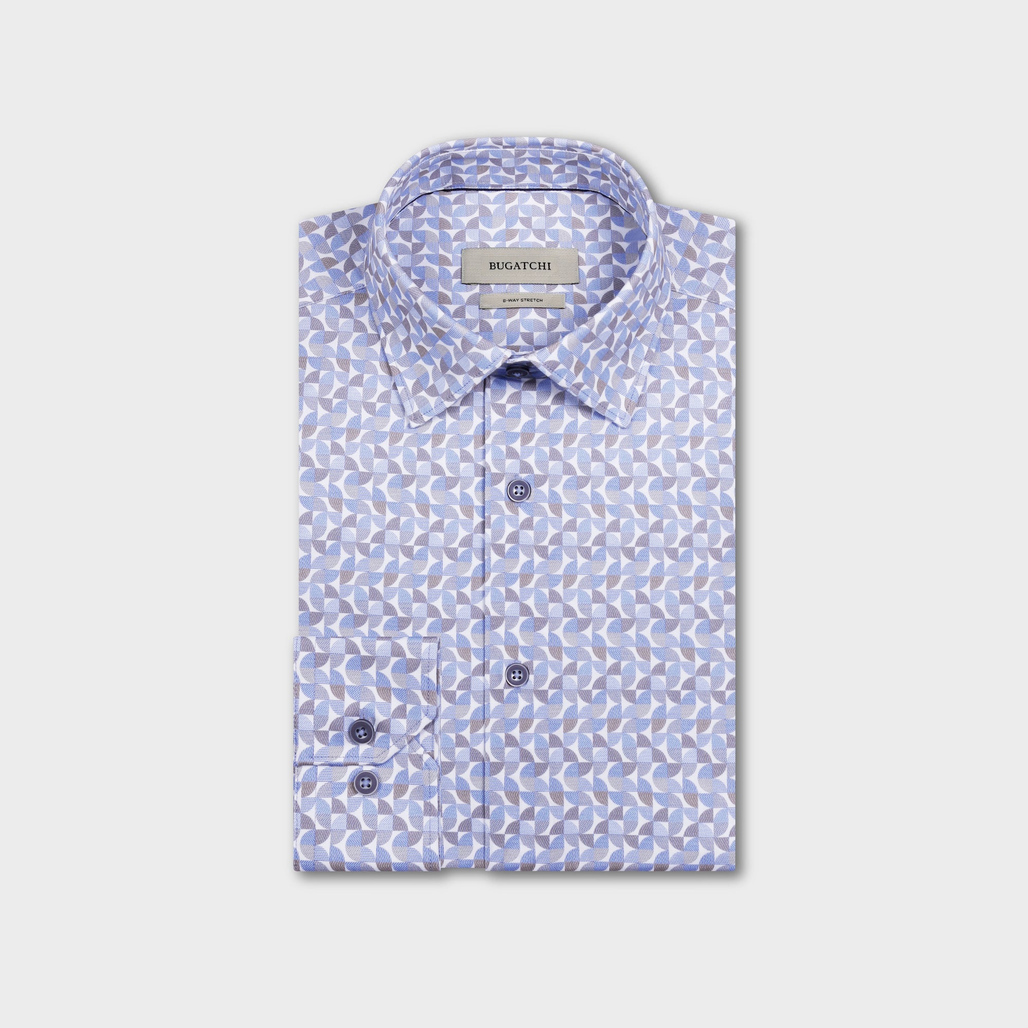 James OoohCotton Geometric Shirt