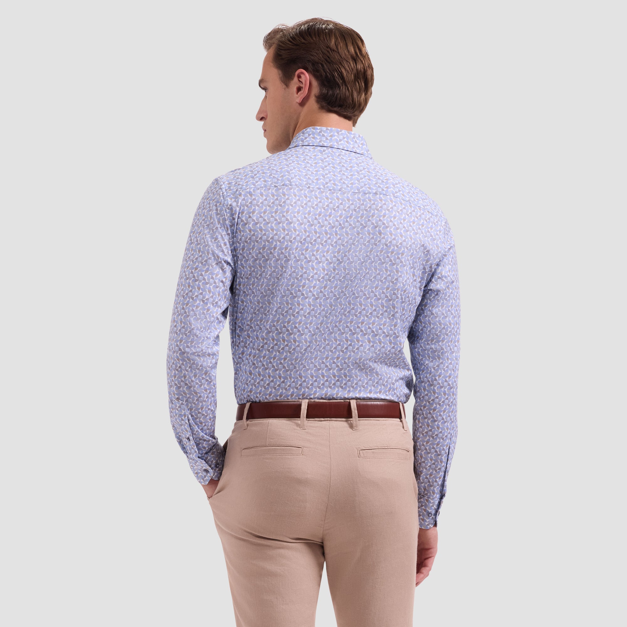 James OoohCotton Geometric Shirt