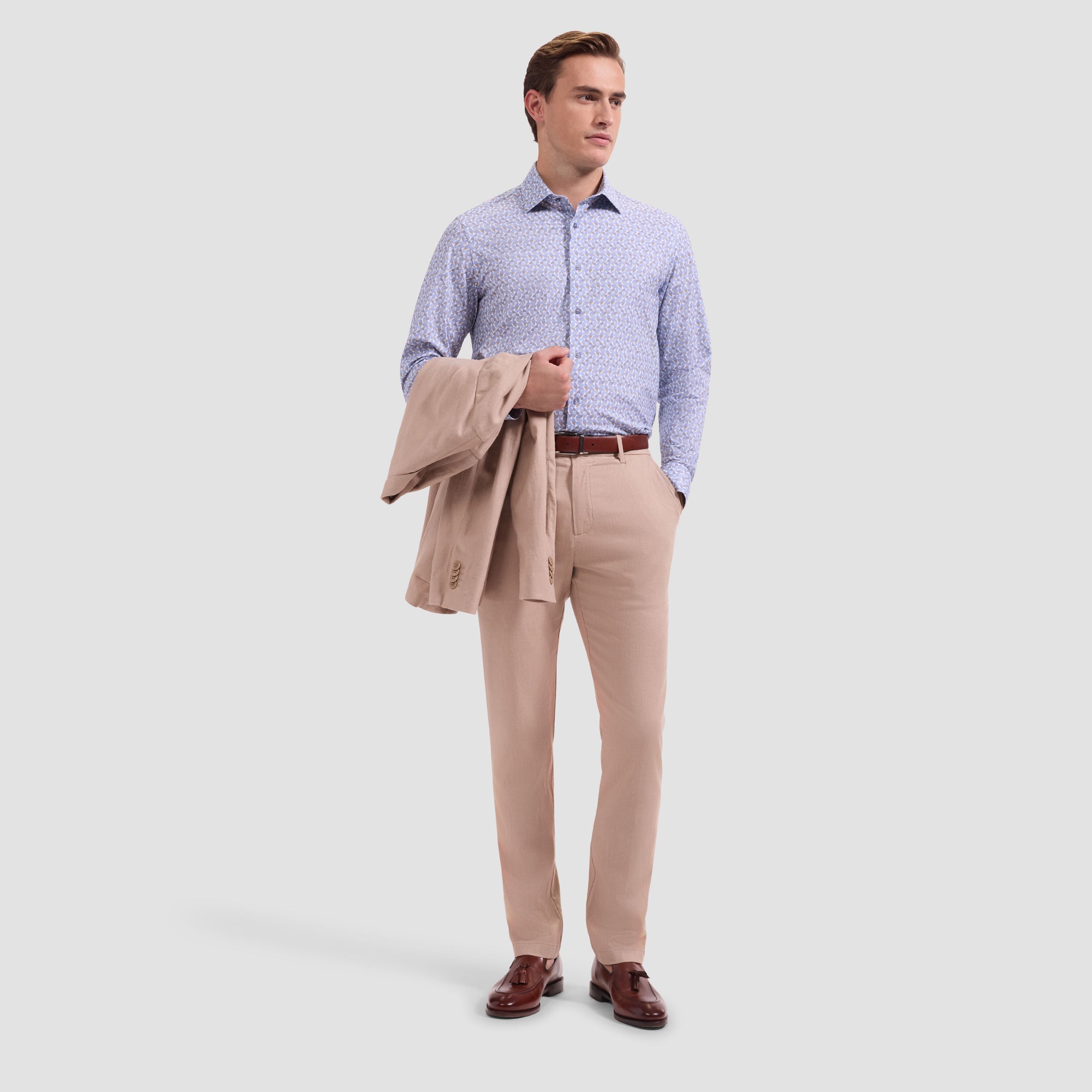 James OoohCotton Geometric Shirt