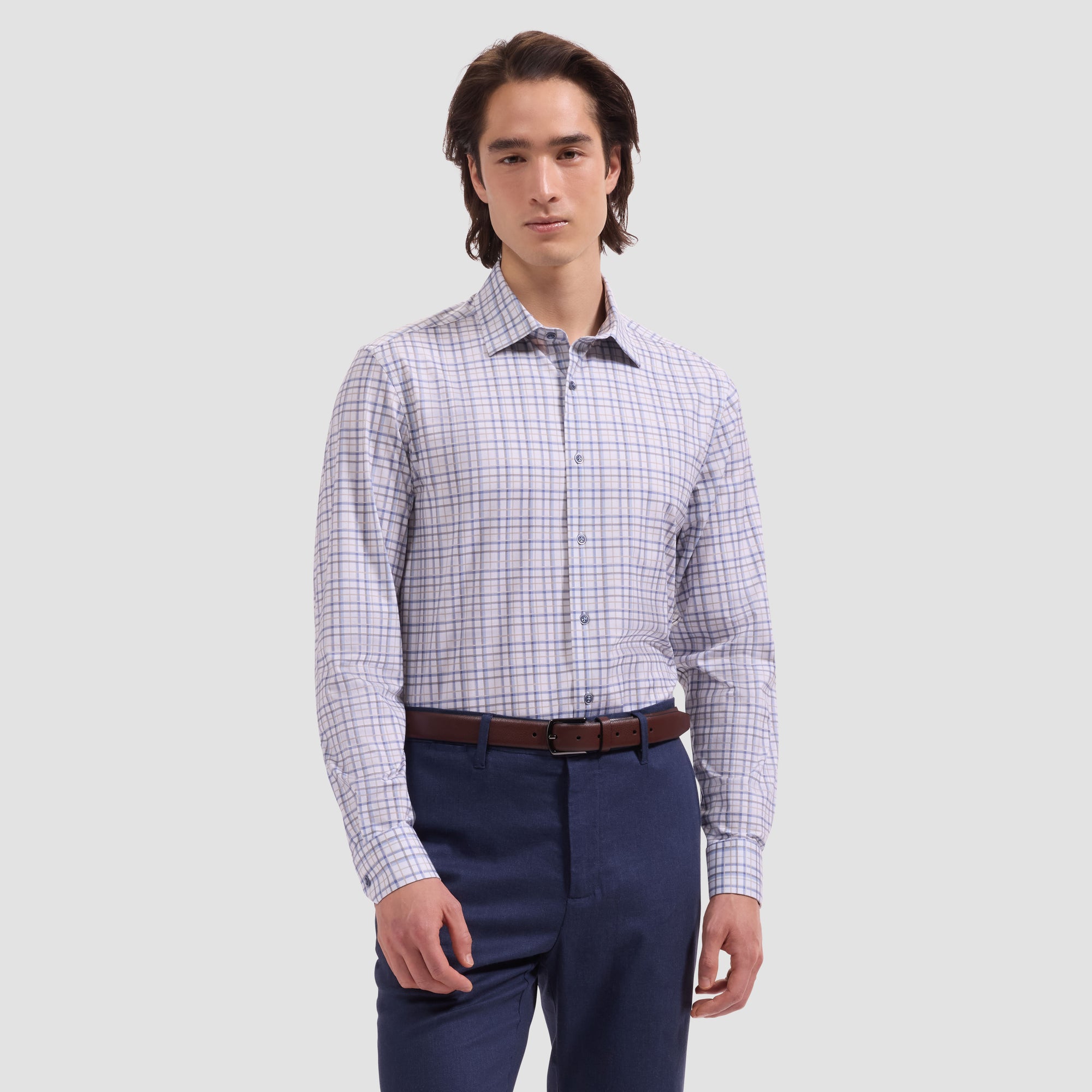 James OoohCotton Plaid Shirt