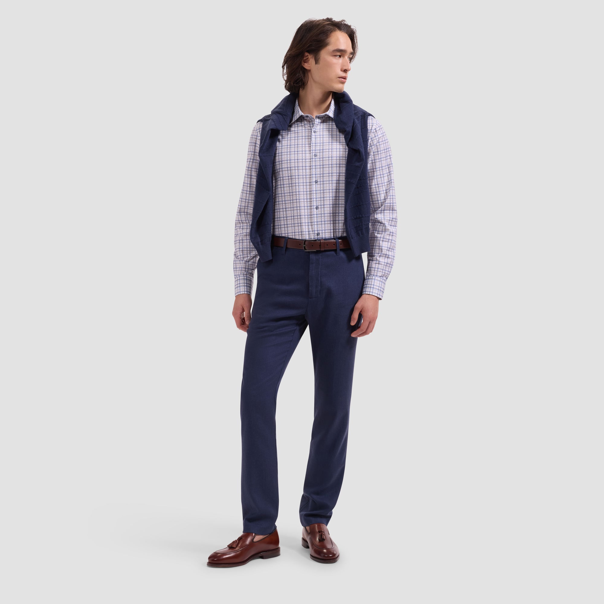 James OoohCotton Plaid Shirt