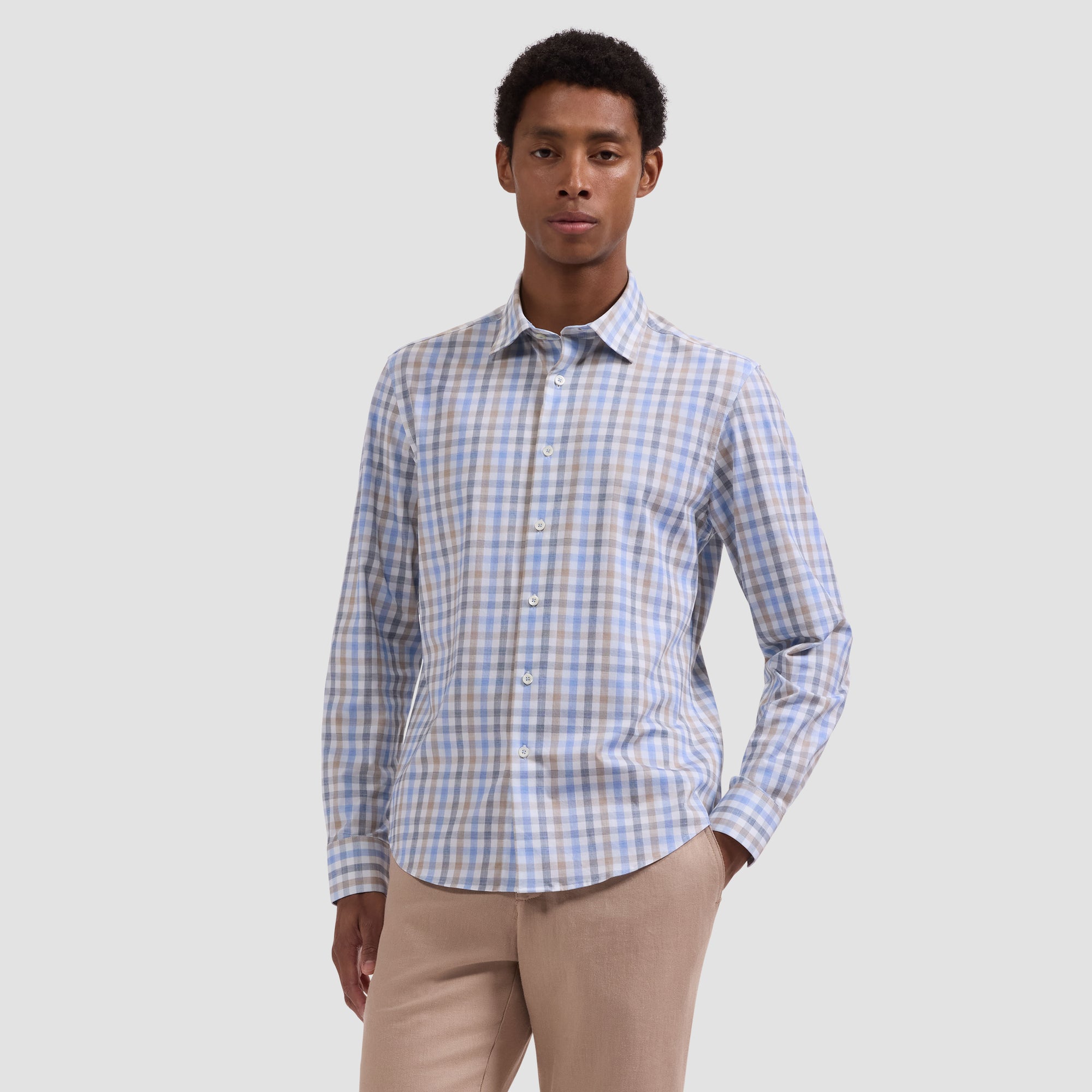 James OoohCotton Gingham Shirt
