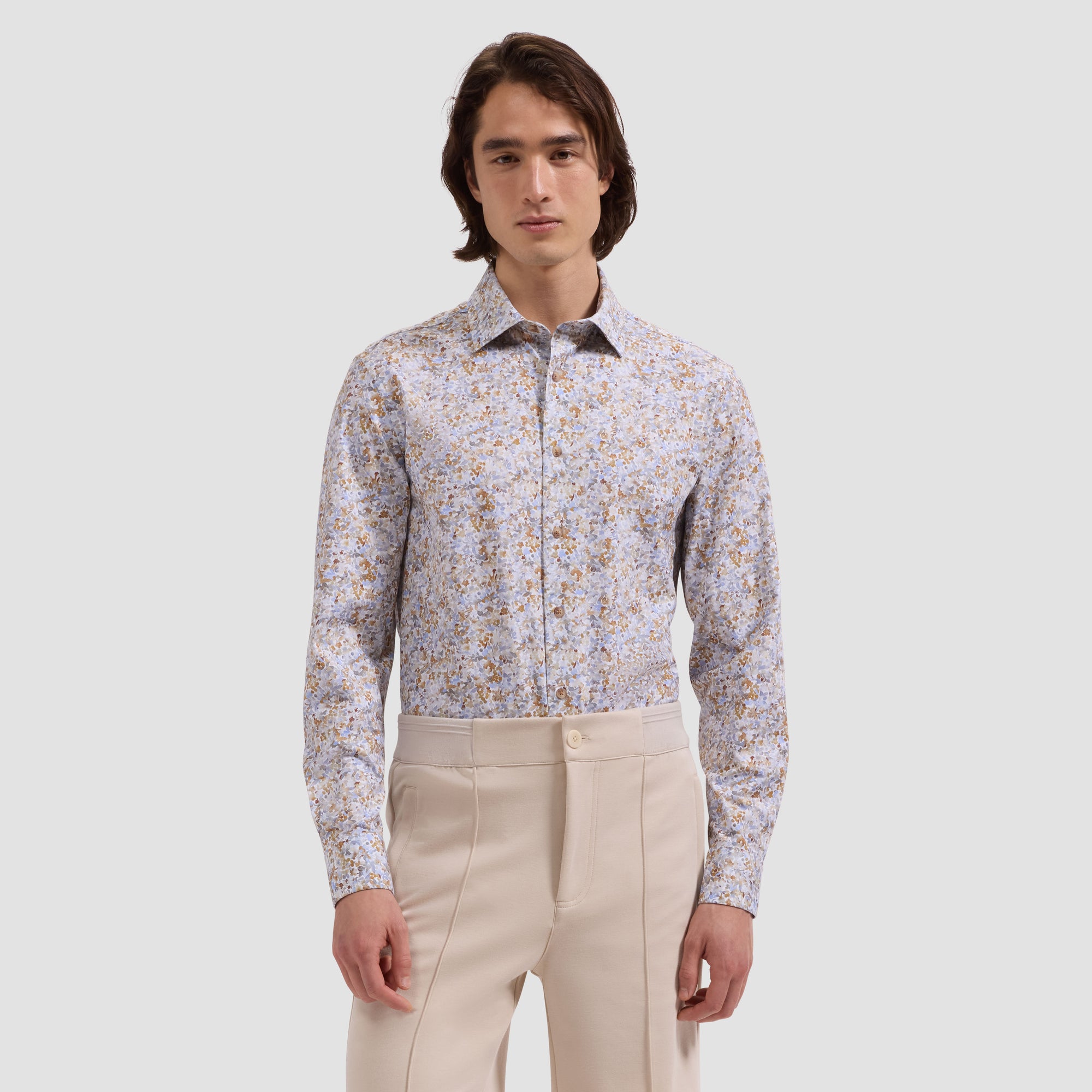 James OoohCotton Floral Shirt