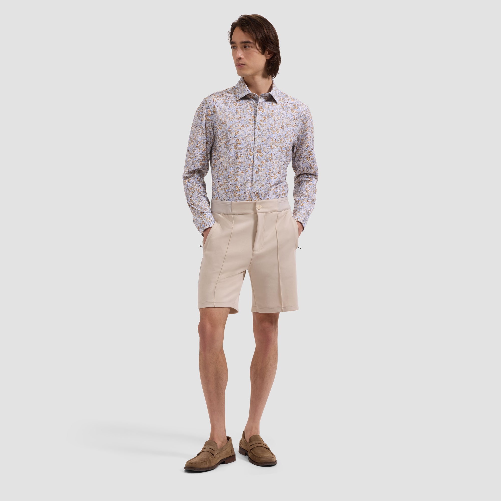 James OoohCotton Floral Shirt