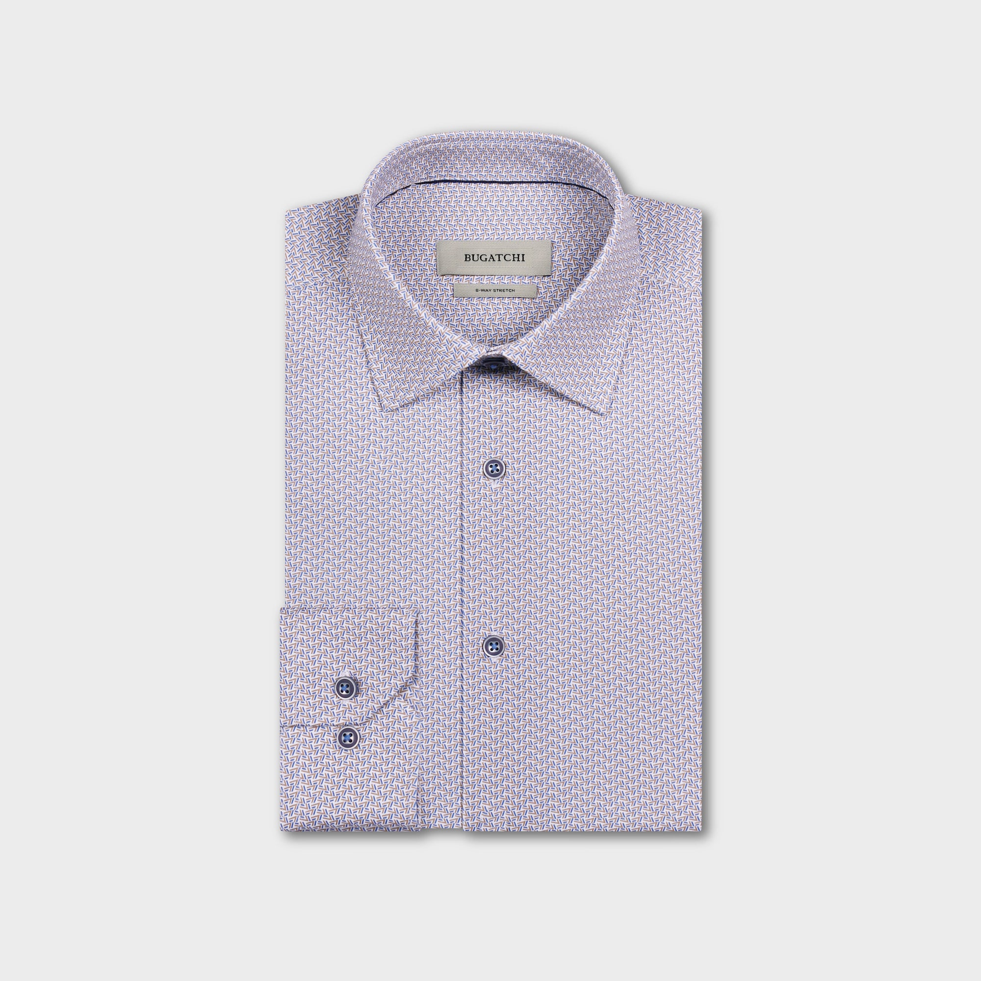 James OoohCotton Geometric Shirt