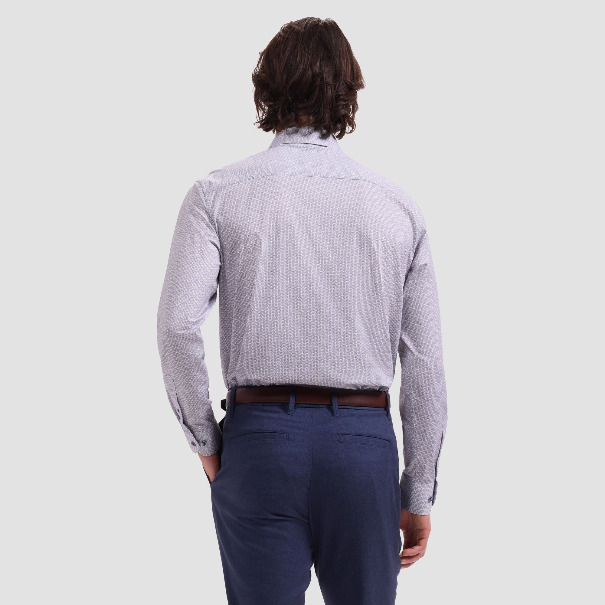 James OoohCotton Geometric Shirt