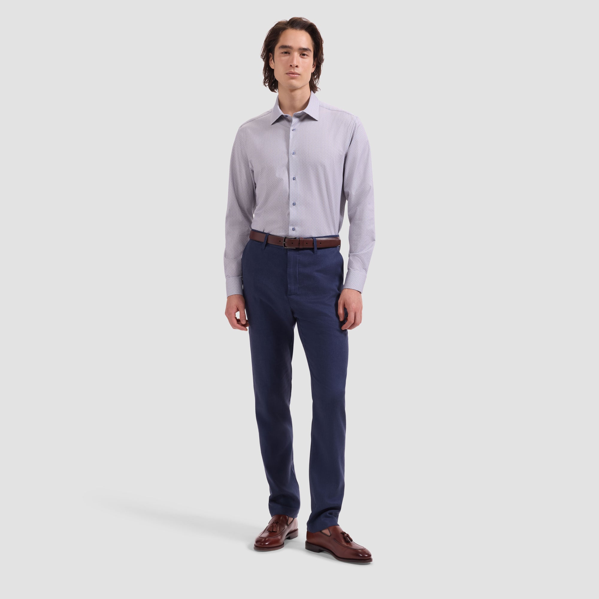 James OoohCotton Geometric Shirt