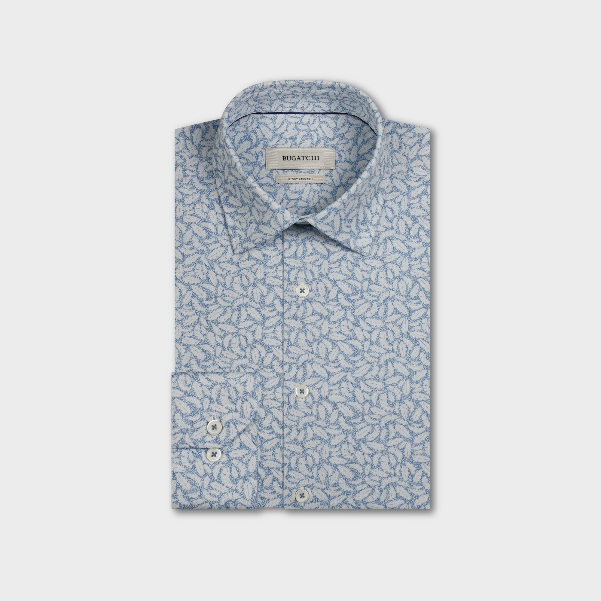 James OoohCotton Leaf Print Shirt