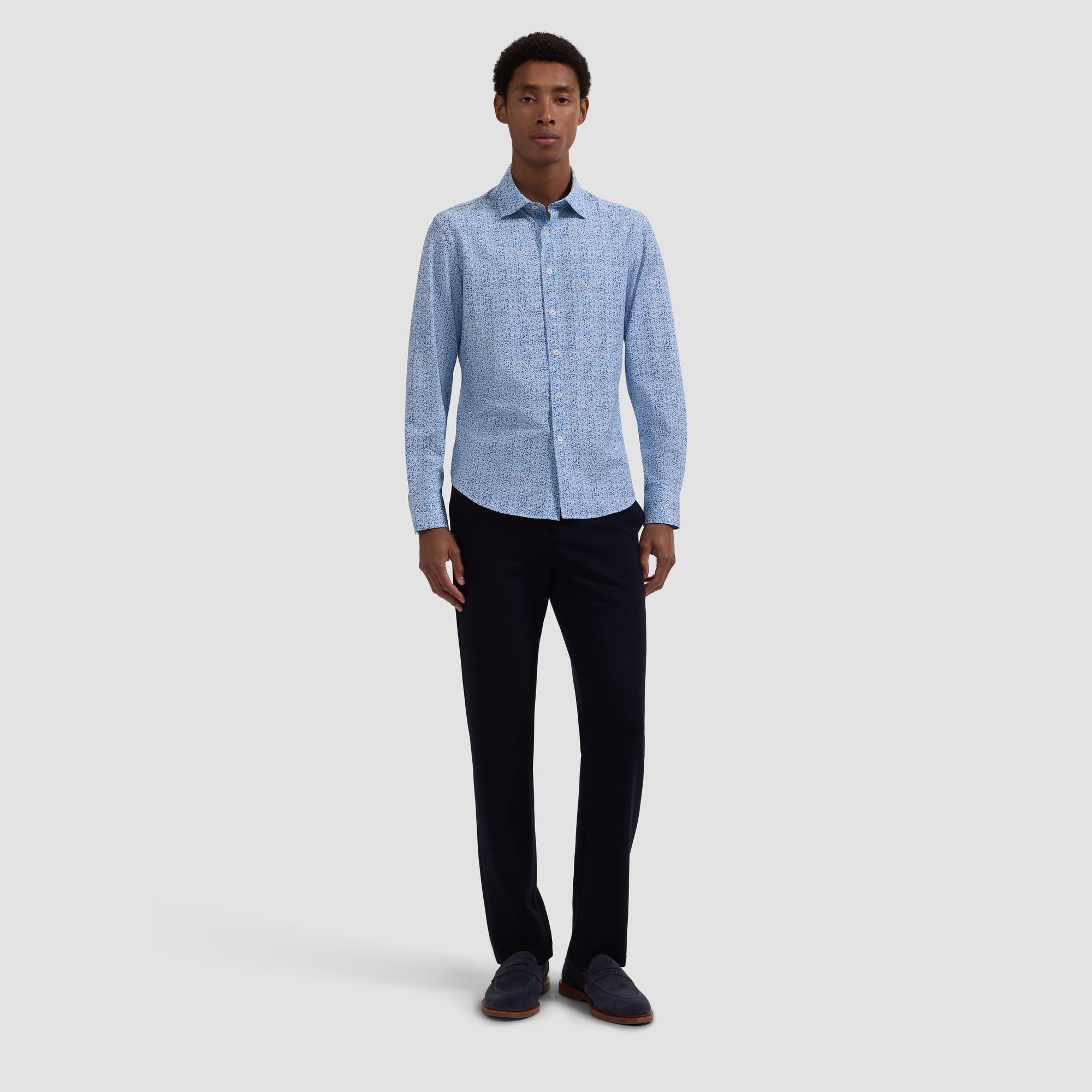 James OoohCotton Floral Shirt