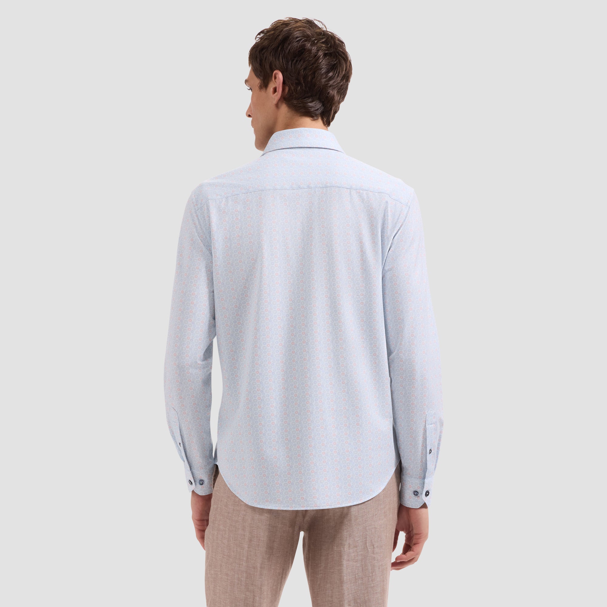 James OoohCotton Geometric Shirt