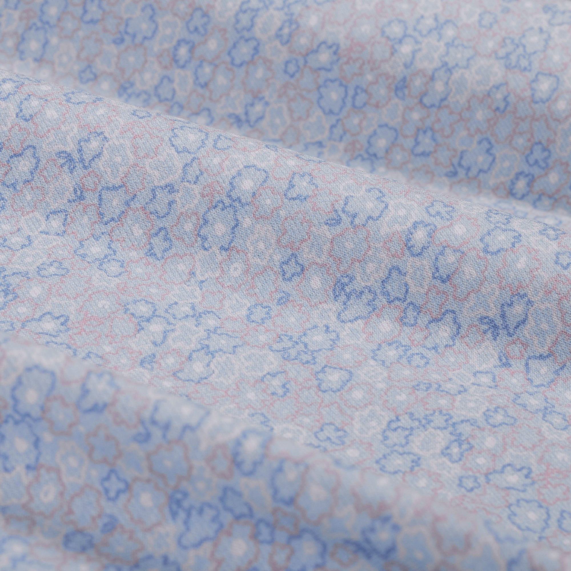 James OoohCotton Abstract Floral Shirt