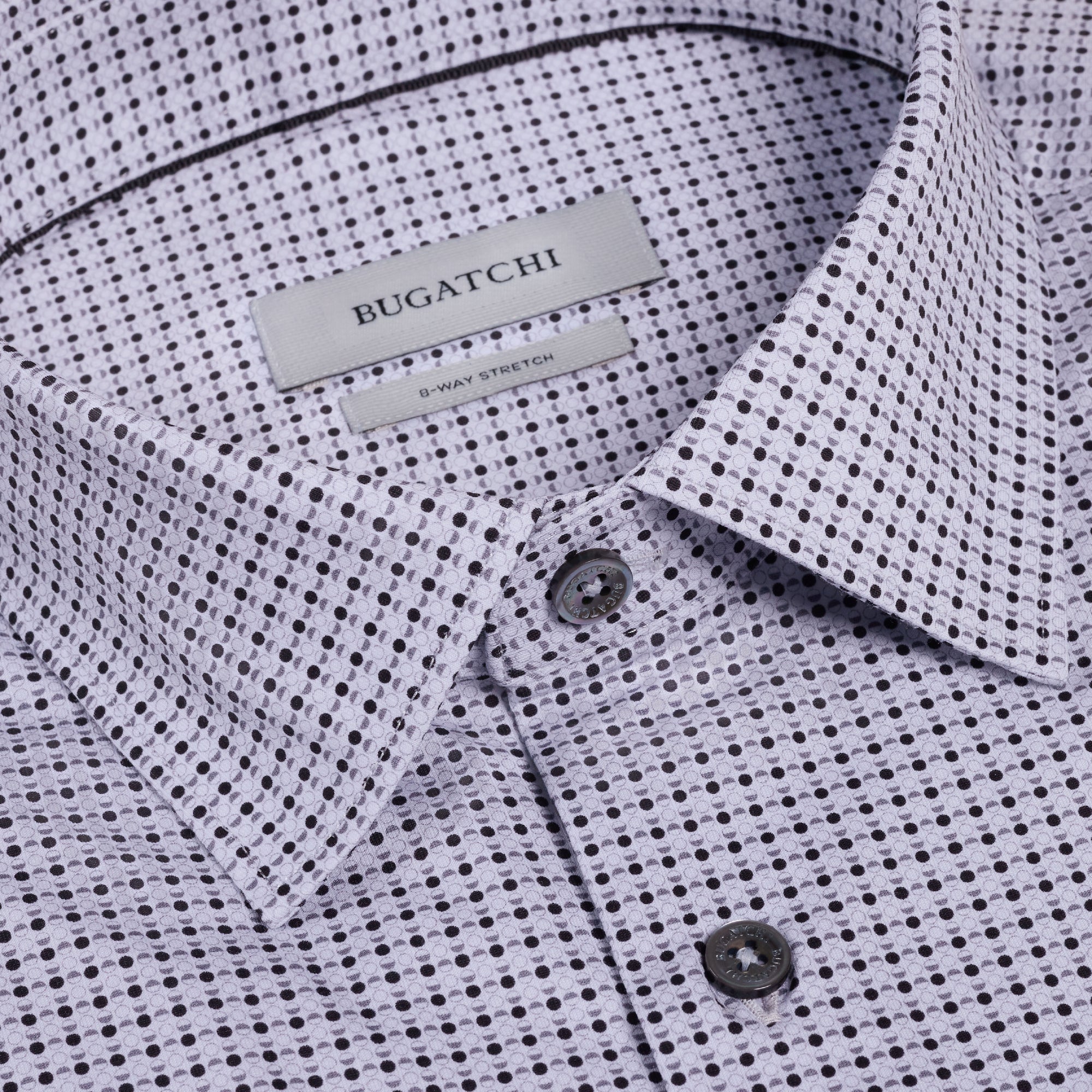 Miles OoohCotton Geometric Short-Sleeve Shirt