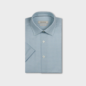 Miles OoohCotton Geometric Short-Sleeve Shirt
