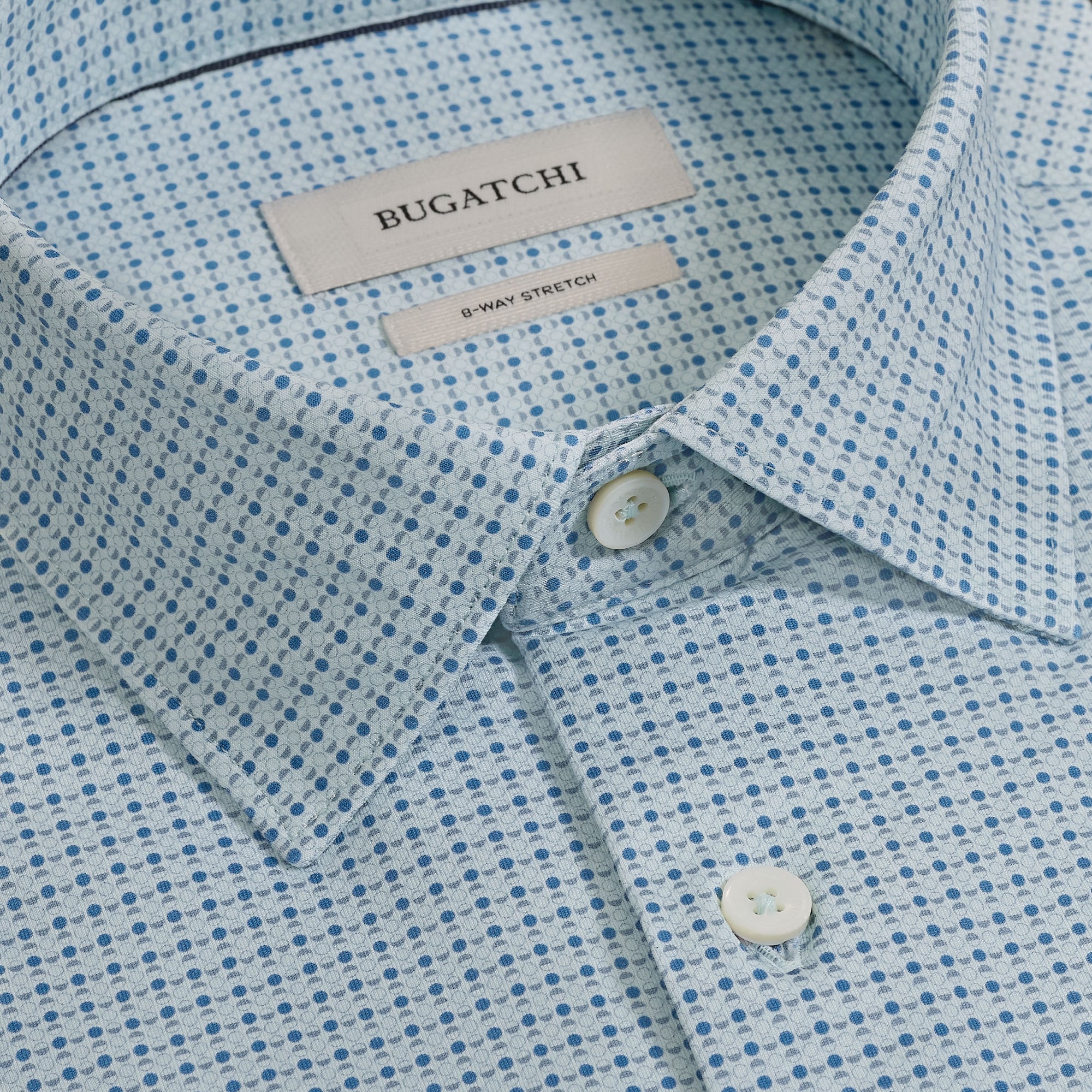 Miles OoohCotton Geometric Short-Sleeve Shirt