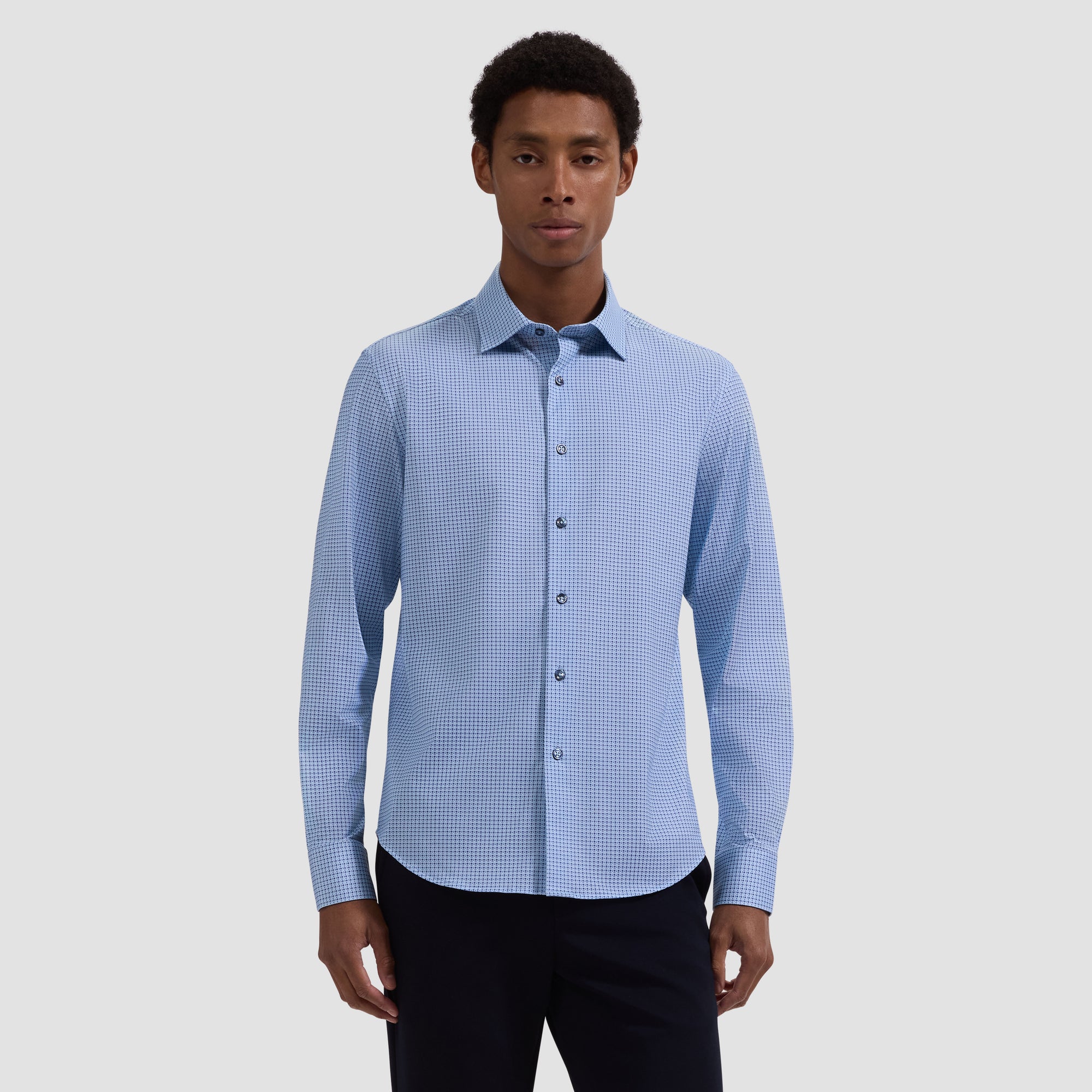 James OoohCotton Geometric Shirt