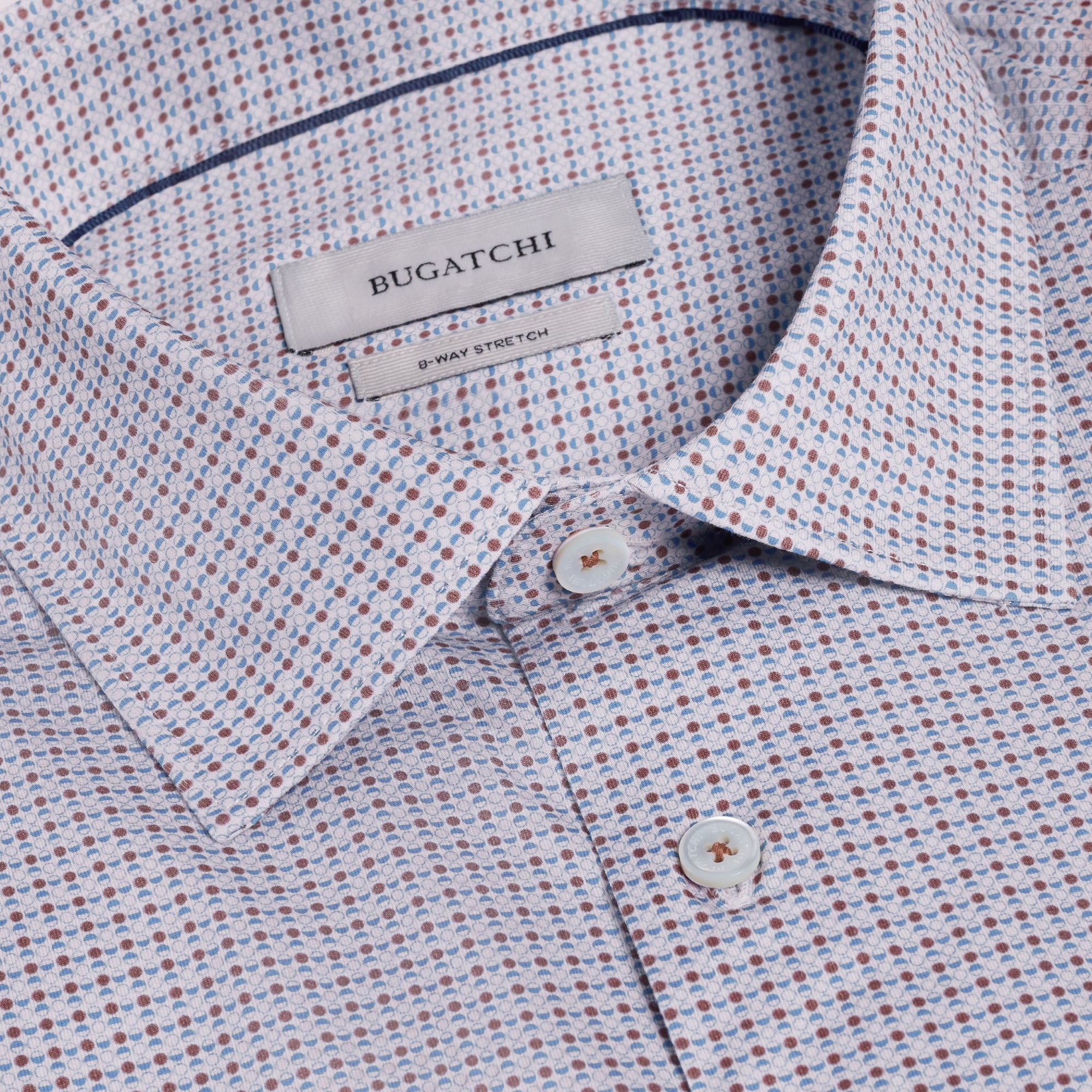 James OoohCotton Geometric Shirt