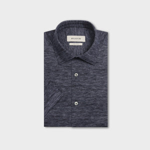Miles OoohCotton Melange Short-Sleeve Shirt
