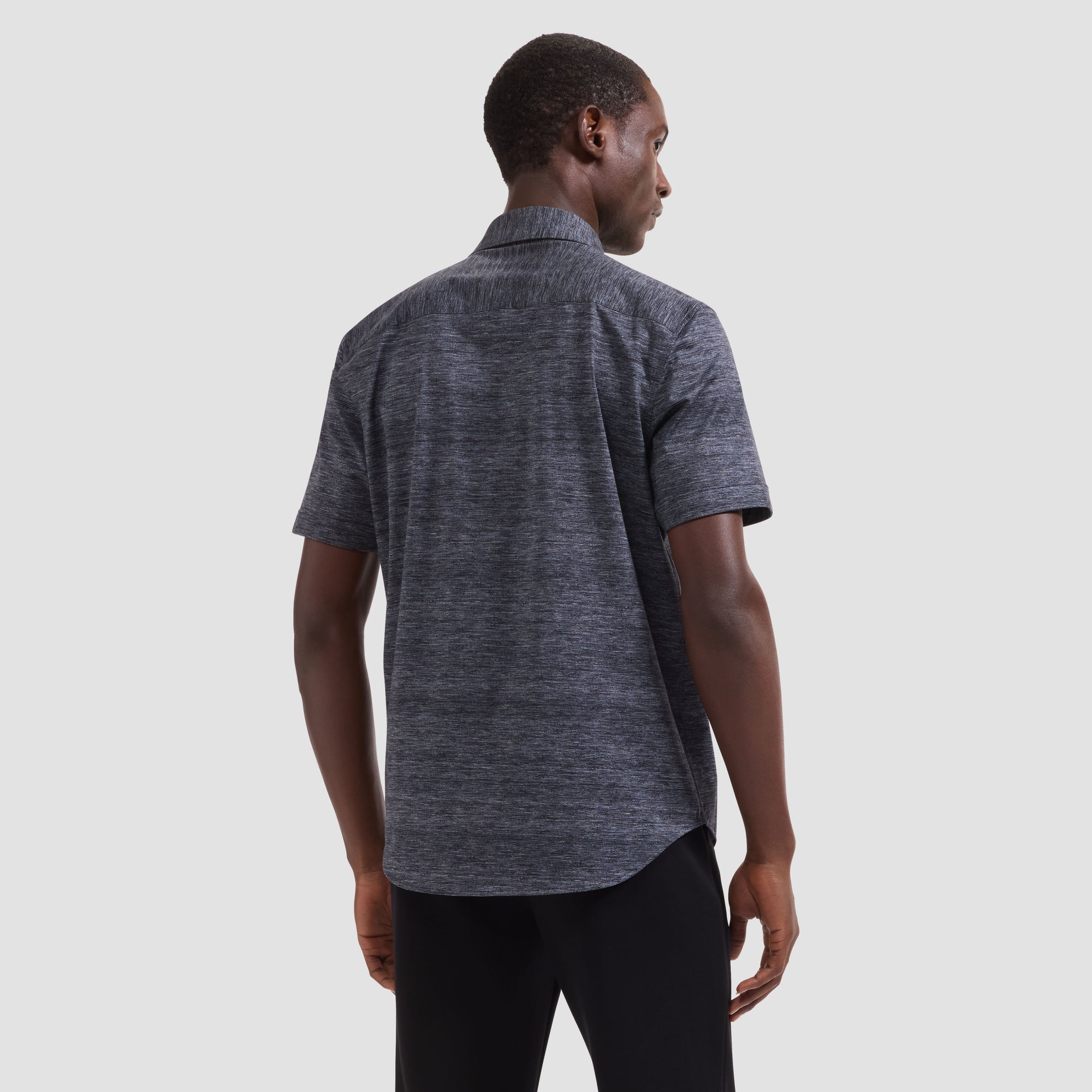 Miles OoohCotton Melange Short-Sleeve Shirt