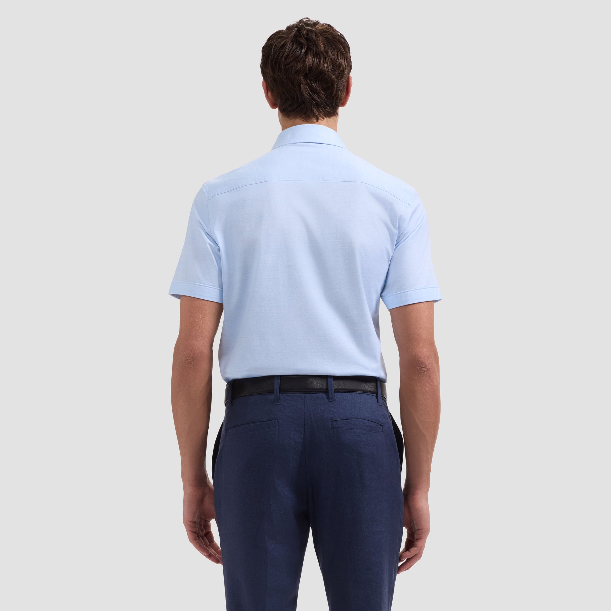 Miles OoohCotton Melange Short-Sleeve Shirt