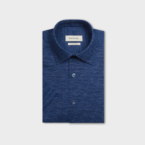 Miles OoohCotton Melange Short-Sleeve Shirt