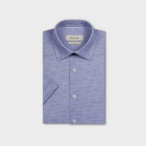 Miles OoohCotton Melange Short-Sleeve Shirt