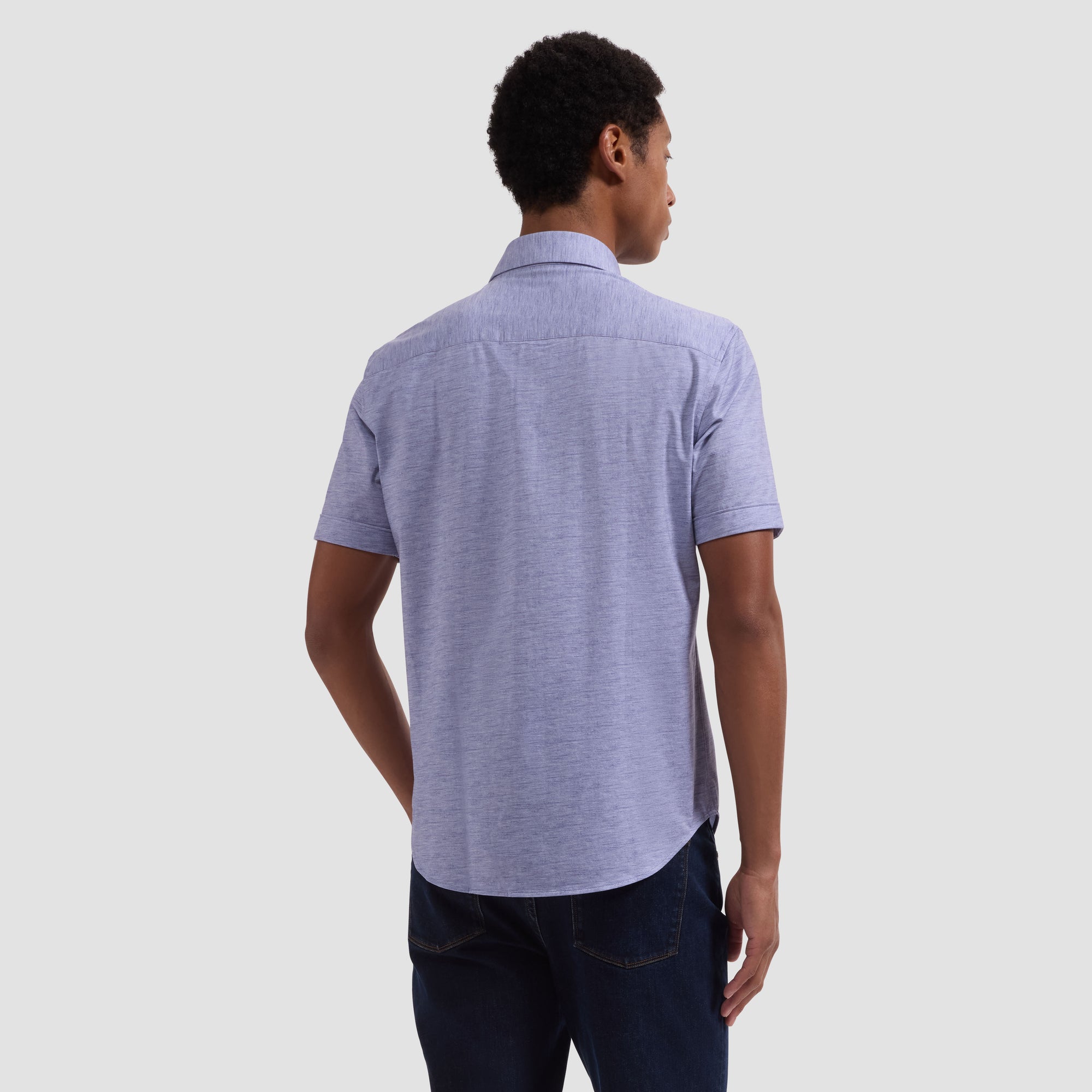 Miles OoohCotton Melange Short-Sleeve Shirt