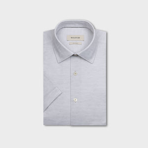 Miles OoohCotton Melange Short-Sleeve Shirt