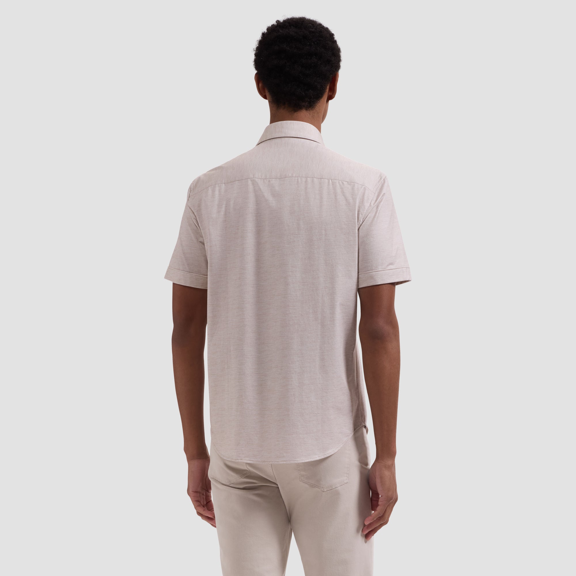 Miles OoohCotton Melange Short-Sleeve Shirt