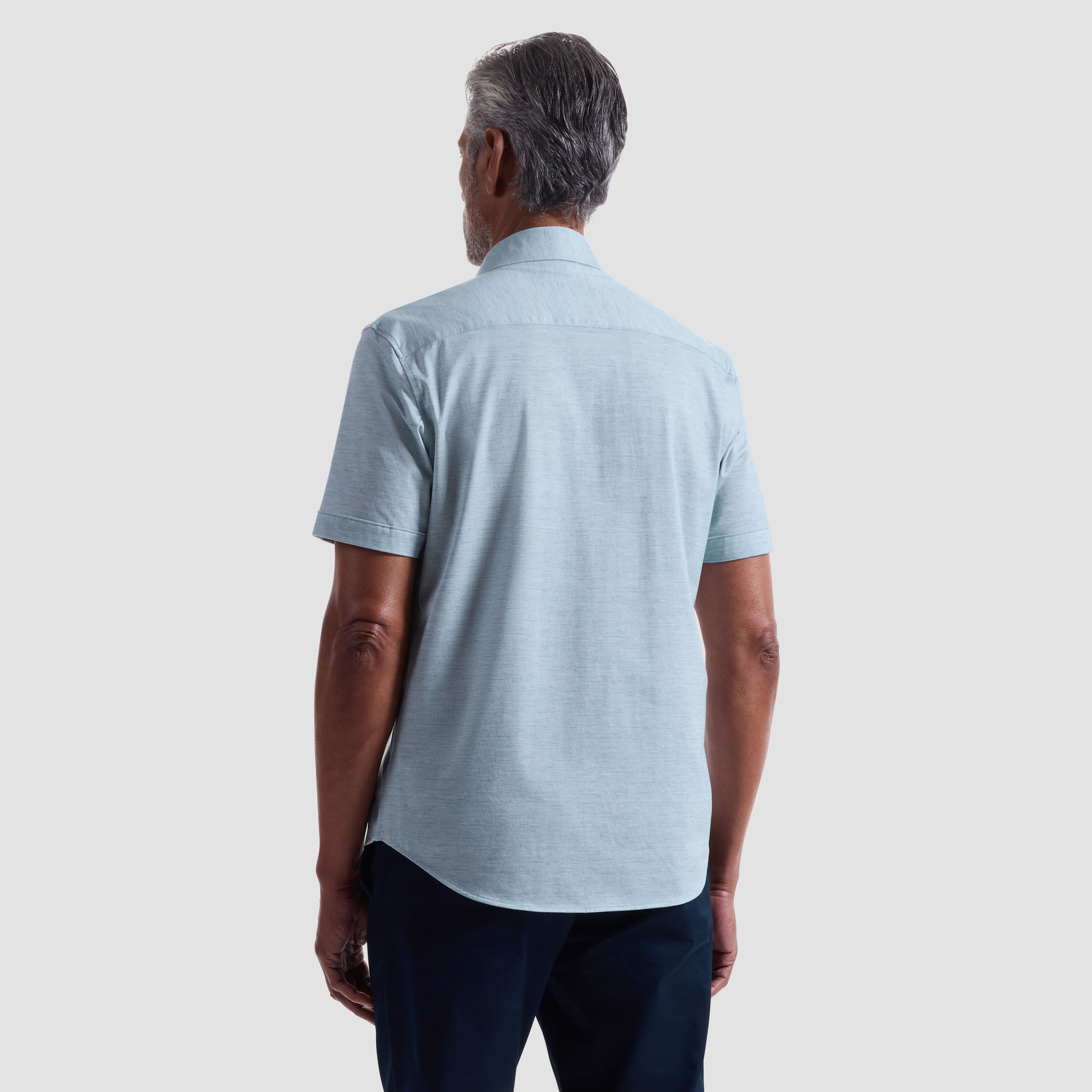 Miles OoohCotton Melange Short-Sleeve Shirt